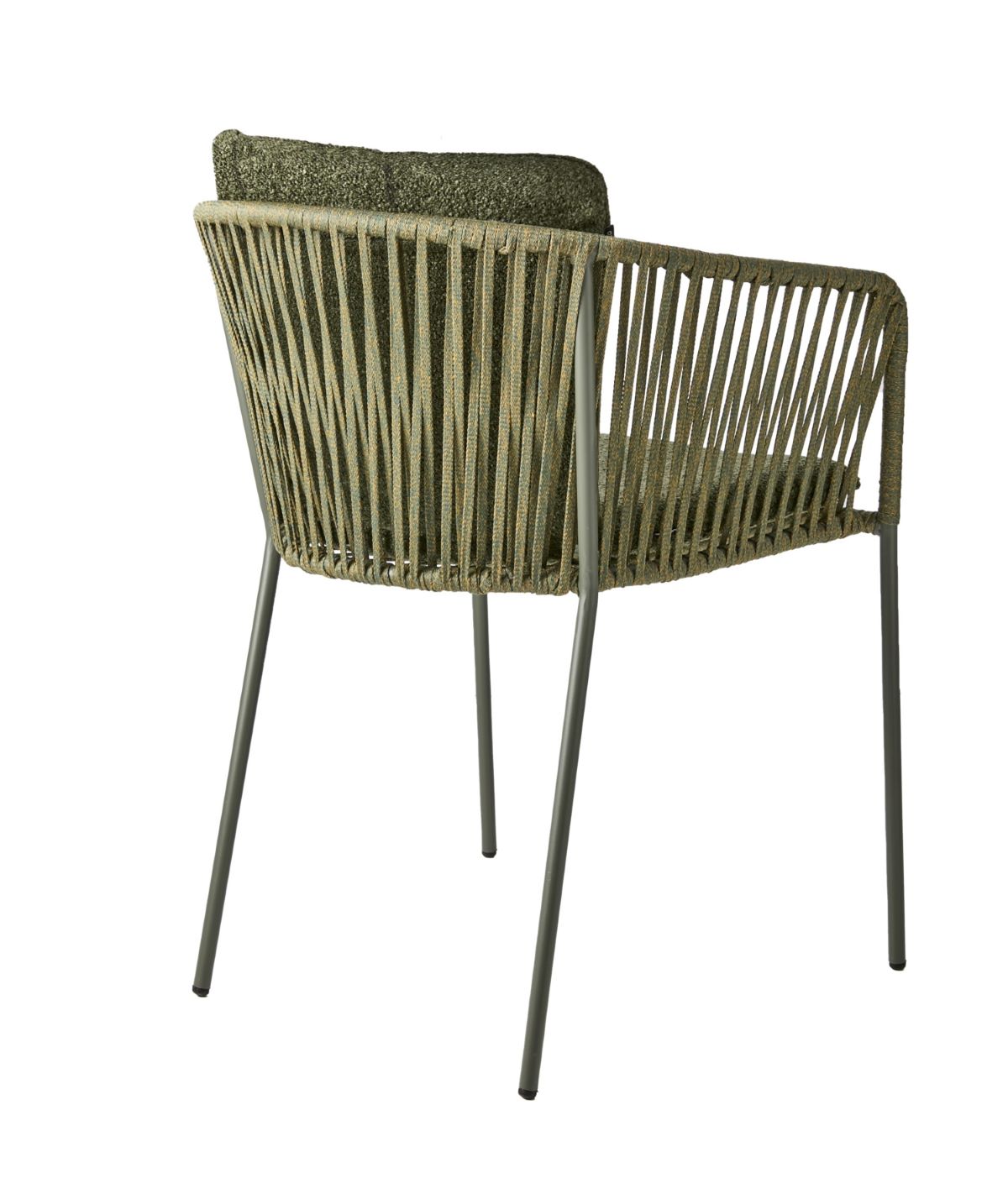 Gartensessel Gartenstuhl PATTIO grün incl. Sitzkissen stapelbar