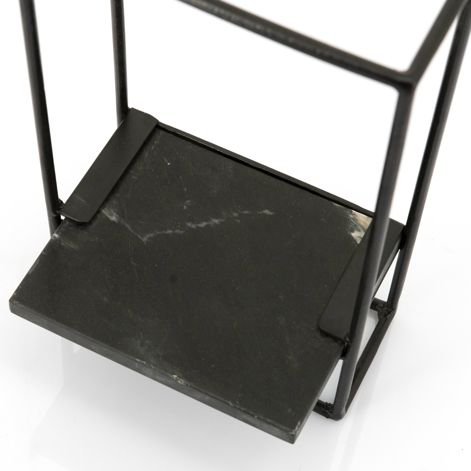 Wandregal Shelly B 20 cm Metall schwarz