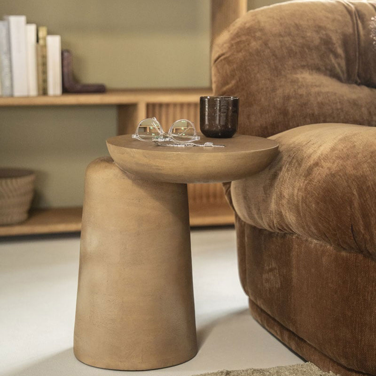 Beistelltisch Woomble H 47 cm Mango Massivholz natur