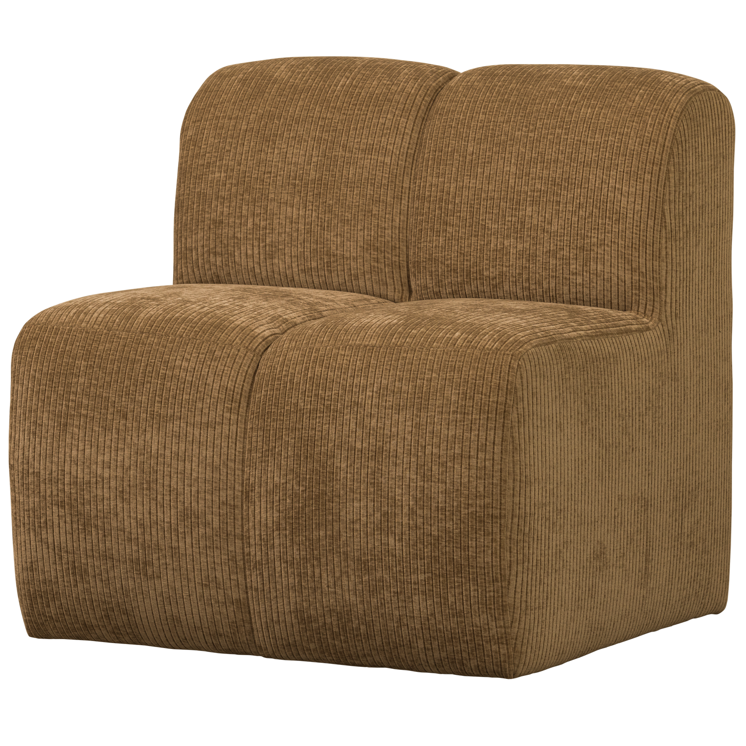 Esszimmerbank Eckbank MOJO 84 cm Element Ribcord honiggelb