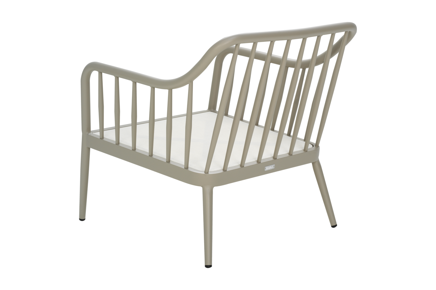 Gartensessel Gartenstuhl Coleville mit Kissen Aluminium khaki