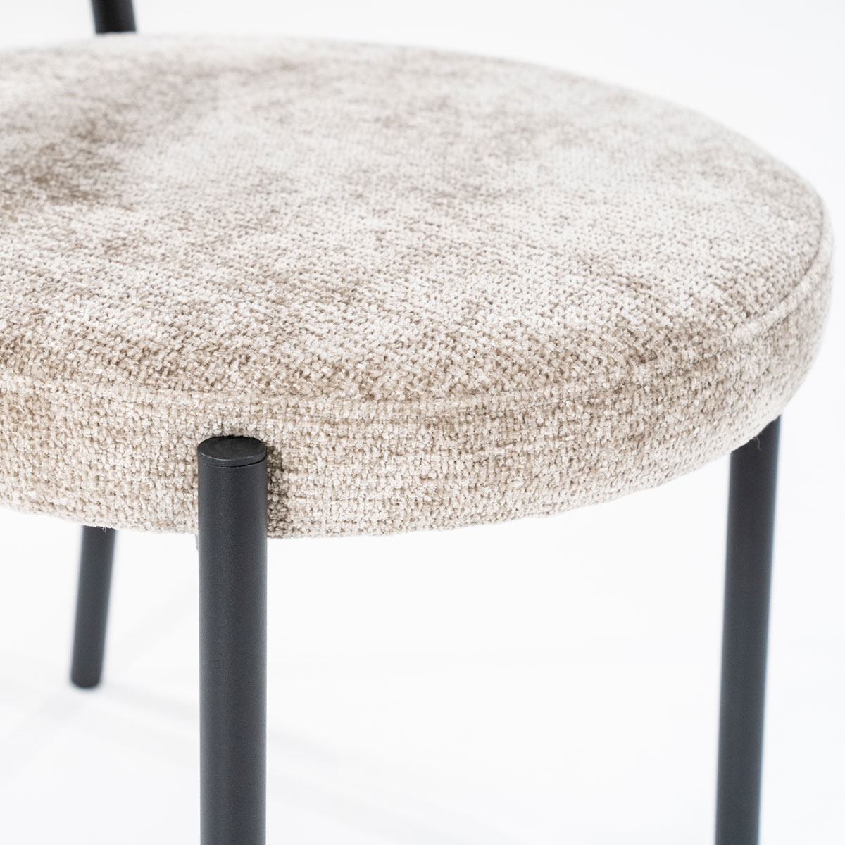 2er Set Esszimmerstuhl Stuhl Oasis Bezug taupe