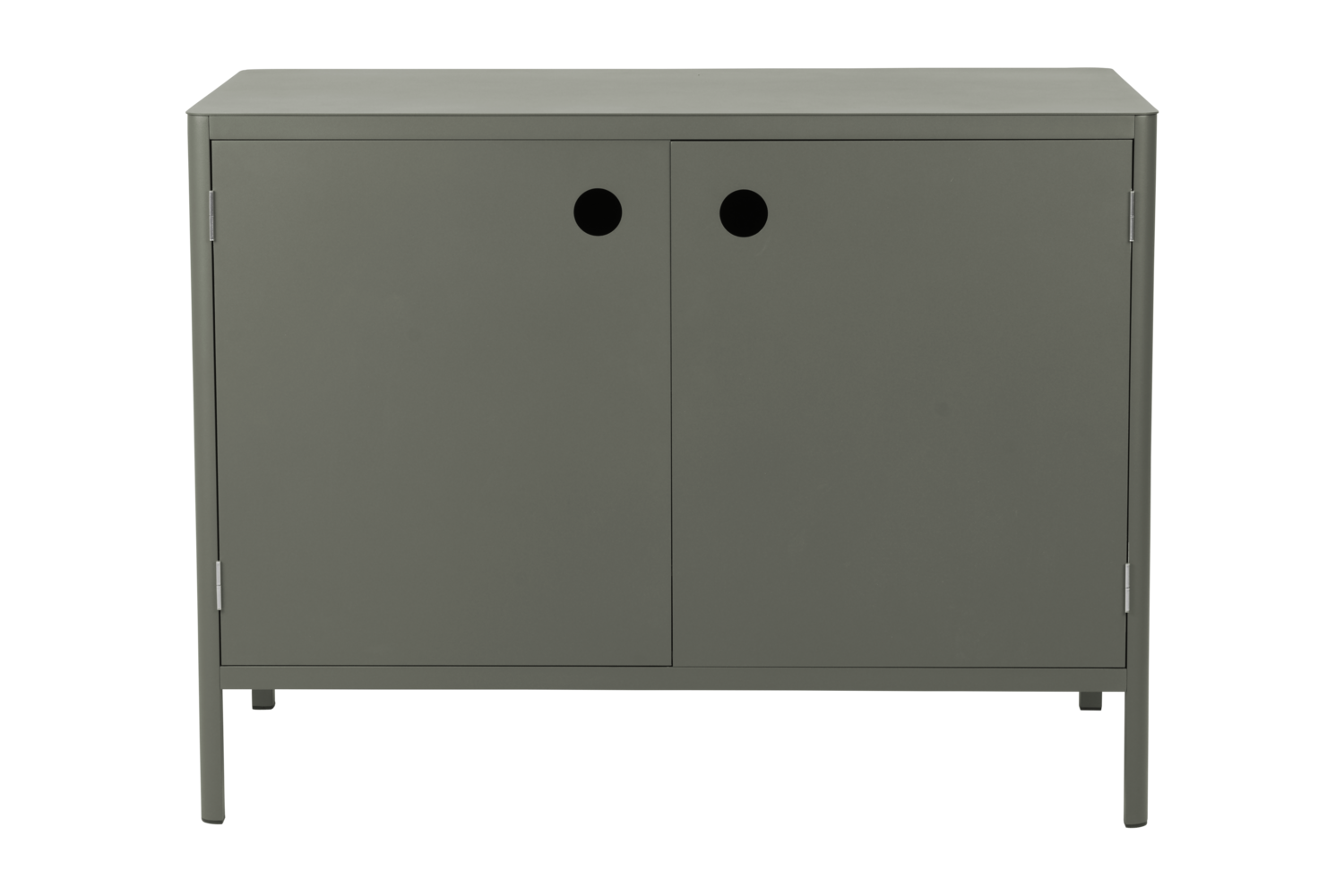 Outdoor Küche Kelia Modul Element mit Türen 121 cm Aluminium nordic grün