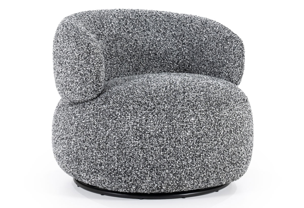 Sessel Relaxsessel Naeva schwarz Drehsessel