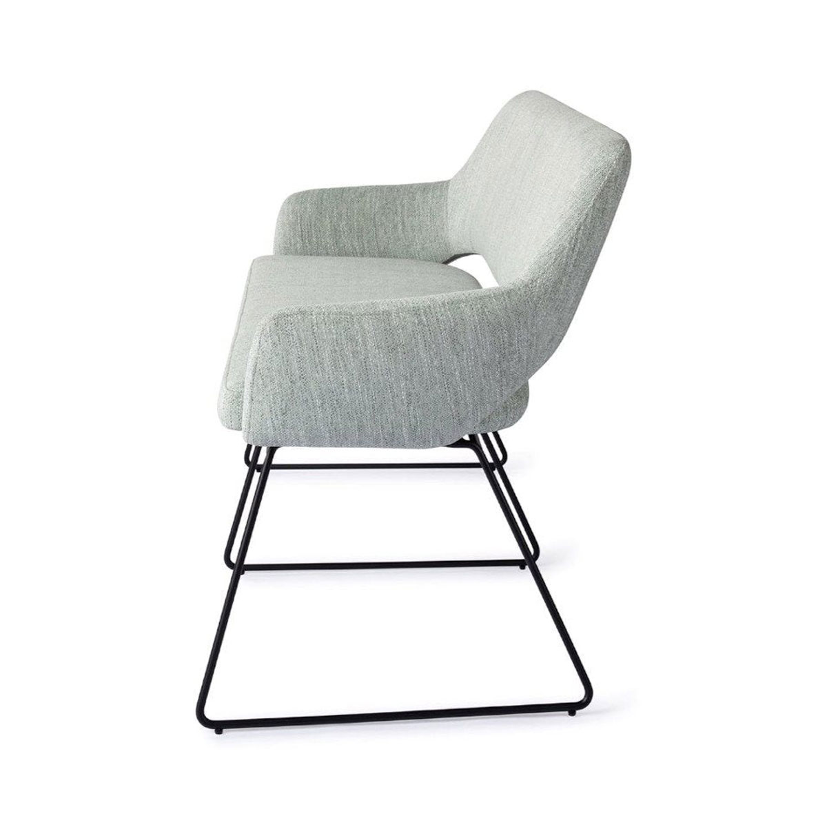 Esszimmerbank YANAI 140 cm – Modern & mit Lehne - hellgrün