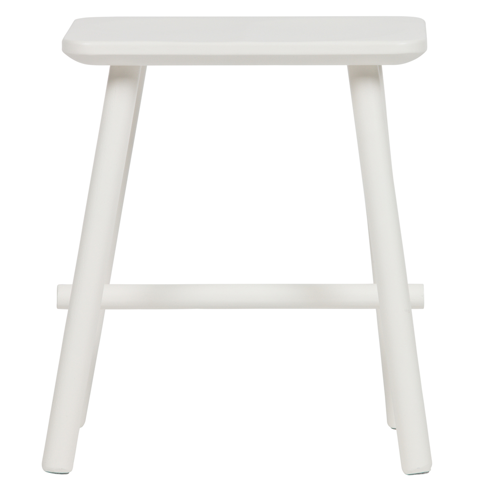 Hocker Butt 40 cm breit Sitzhocker Fußhocker Holz Massiv Massivholz Holzhocker