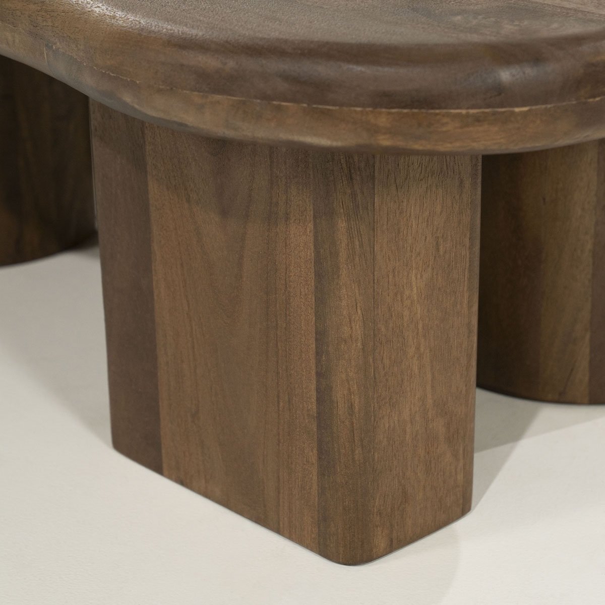 Couchtisch 2 tlg. Yuo 100 x 80 cm Mangoholz