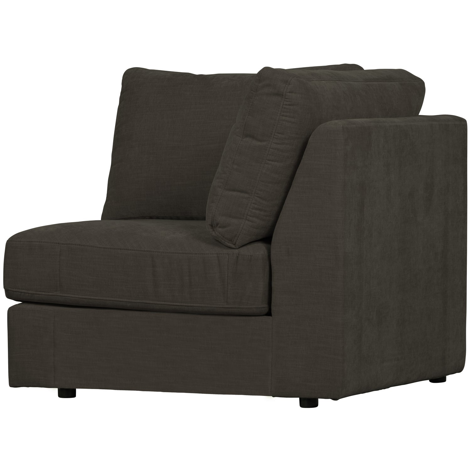 Sofaelement Eckbank FAMILY Eck Element Webstoff anthrazit