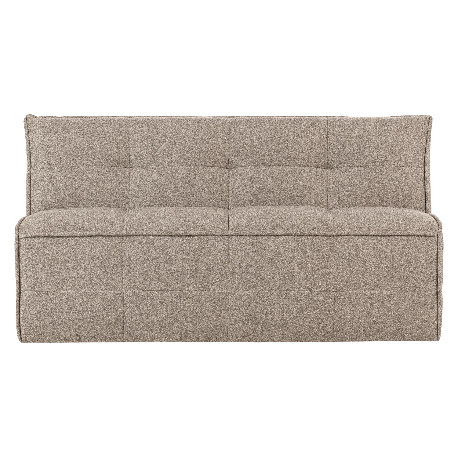  Esstischbank CLUSTER 164 cm Bouclé khaki Küchenbank gepolstert 