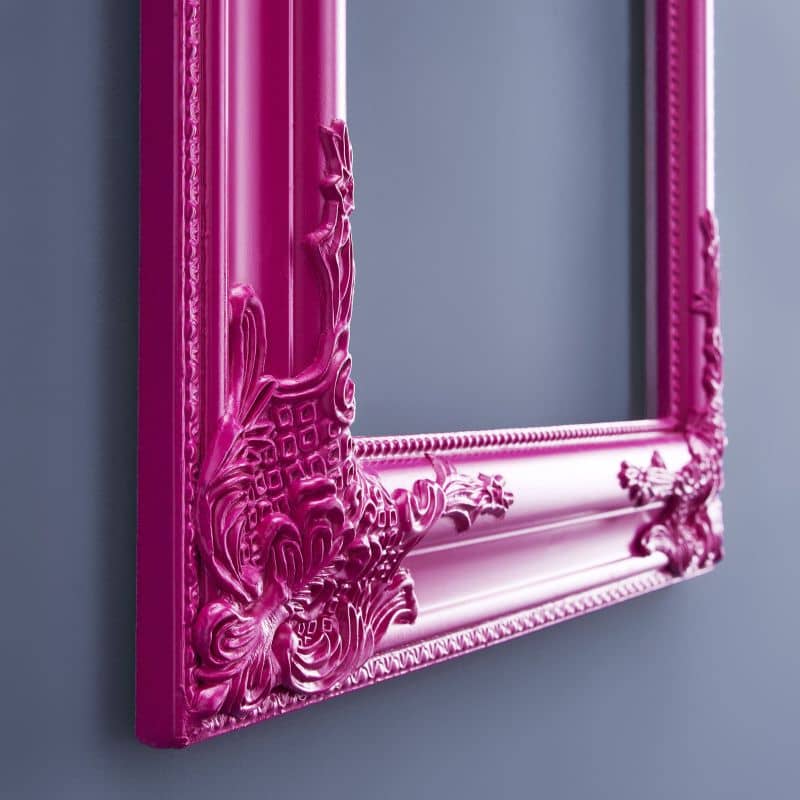 Bilderrahmen Royal Frame Rahmen Dekorahmen Holz magenta