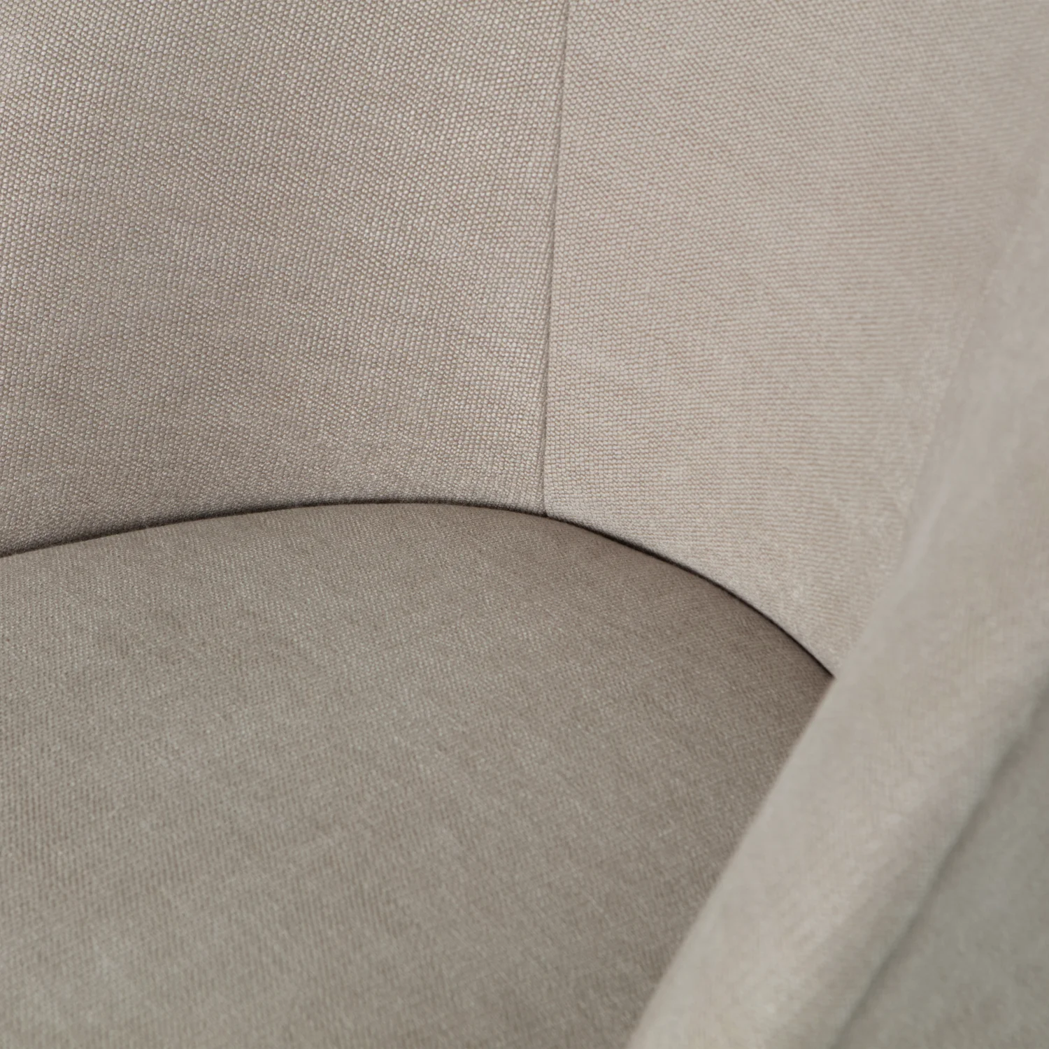 Sessel VOGUE Webstoff sandfarben Loungesessel Clubsessel