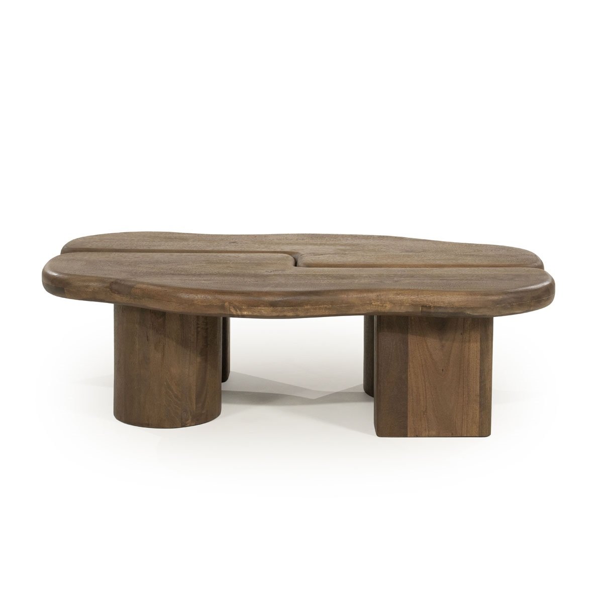 Couchtisch 2 tlg. Yuo 100 x 80 cm Mangoholz