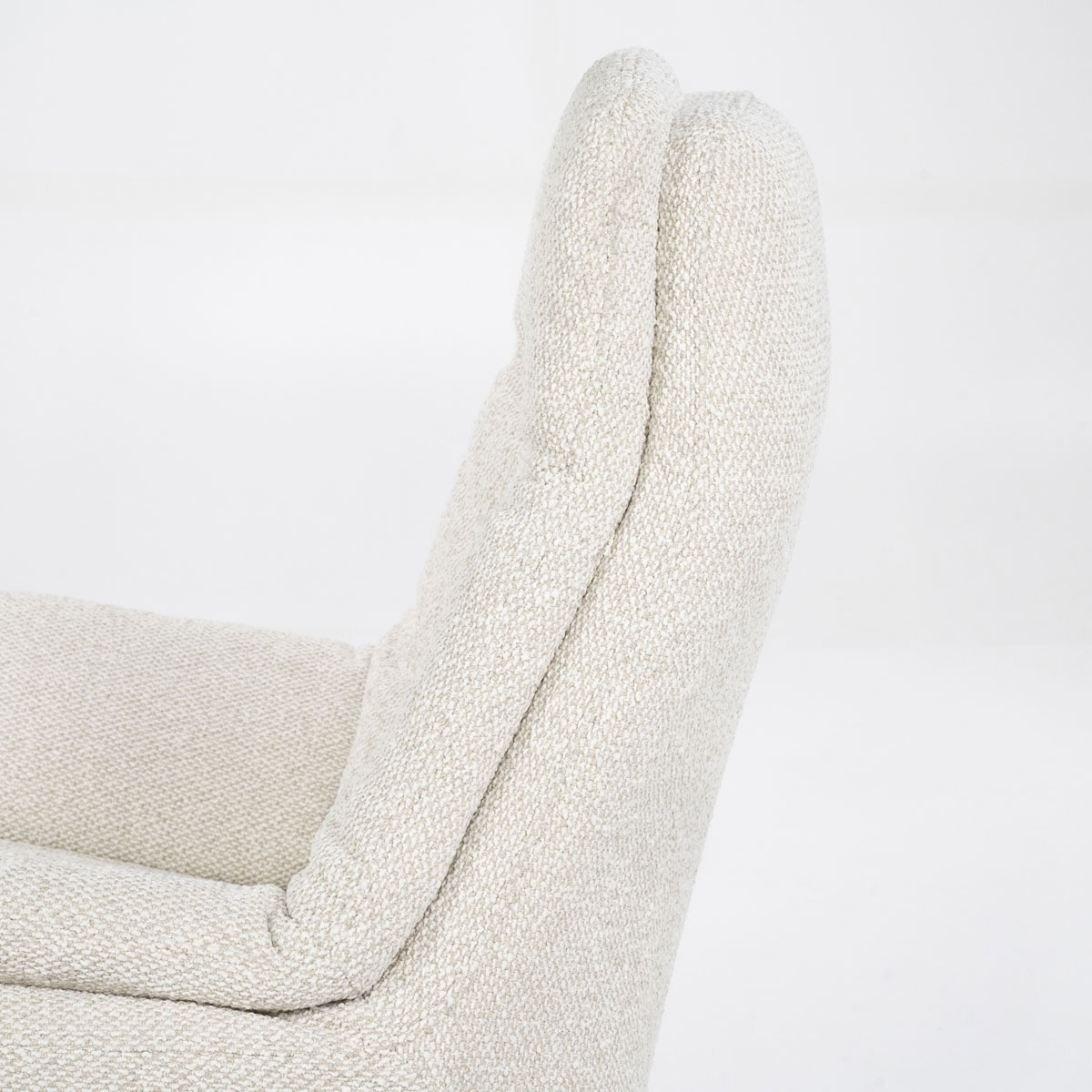 Relaxsessel Caleb elektrisch verstellb. mit Hocker Stoff beige