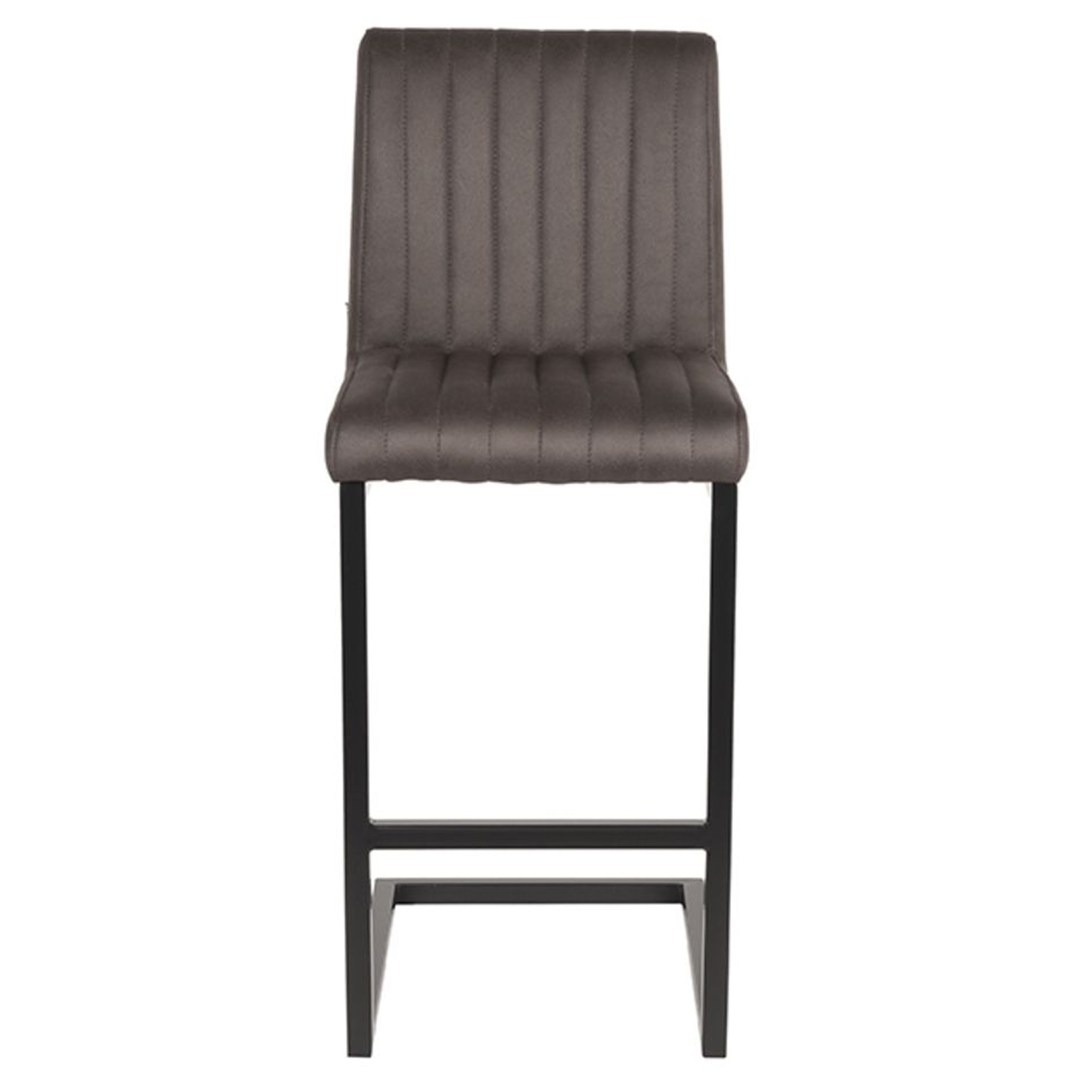 Barhocker HUGO Microfaser anthrazit SH 66 cm Barstuhl