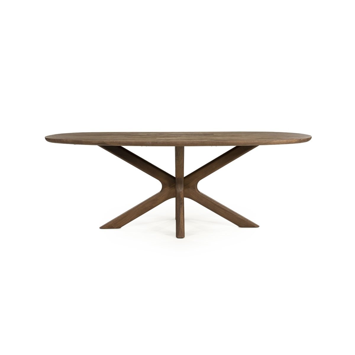Esstisch Tycho oval 210 x 110 cm Mango Massivholz  