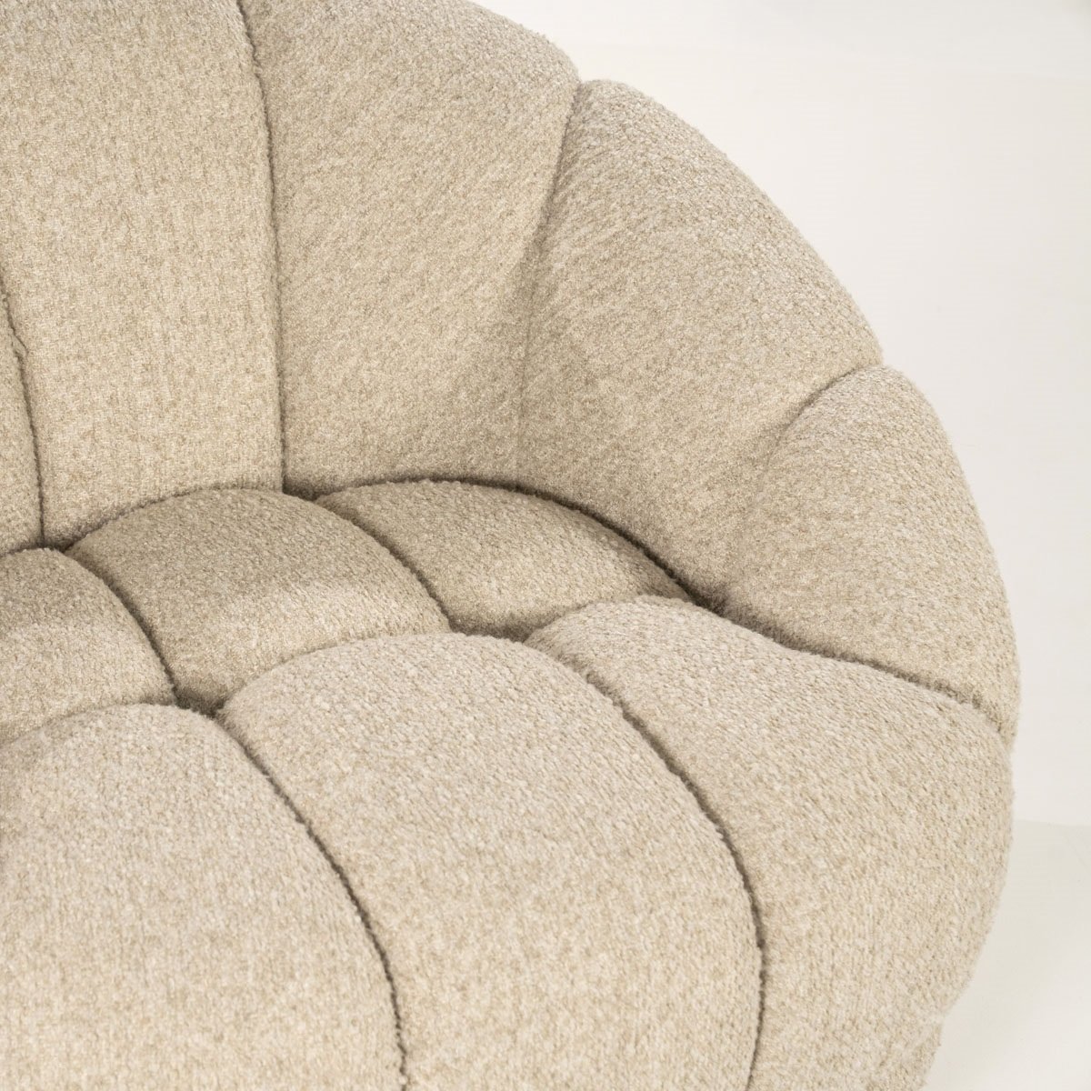 Sessel Tina Stoff beige Drehsessel Relaxsessel Fernsehsessel