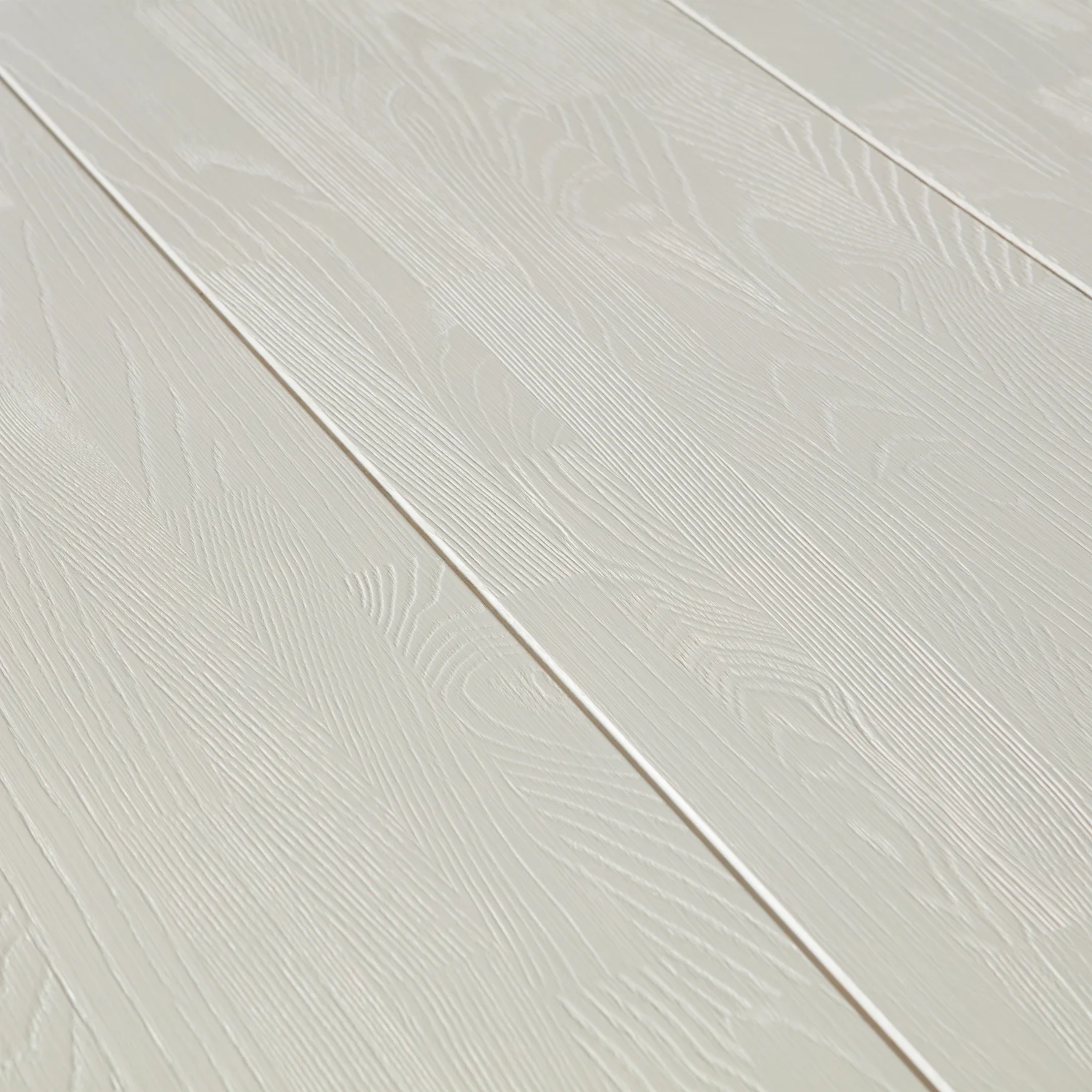 Esstisch SILAS 220 x 90 cm Esche Massivholz keilgezinkt staubgrau