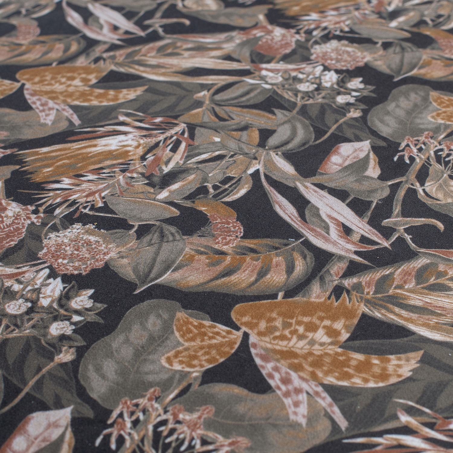 Barhocker Vogue SH 79 cm Samt bouquet Blumendruck