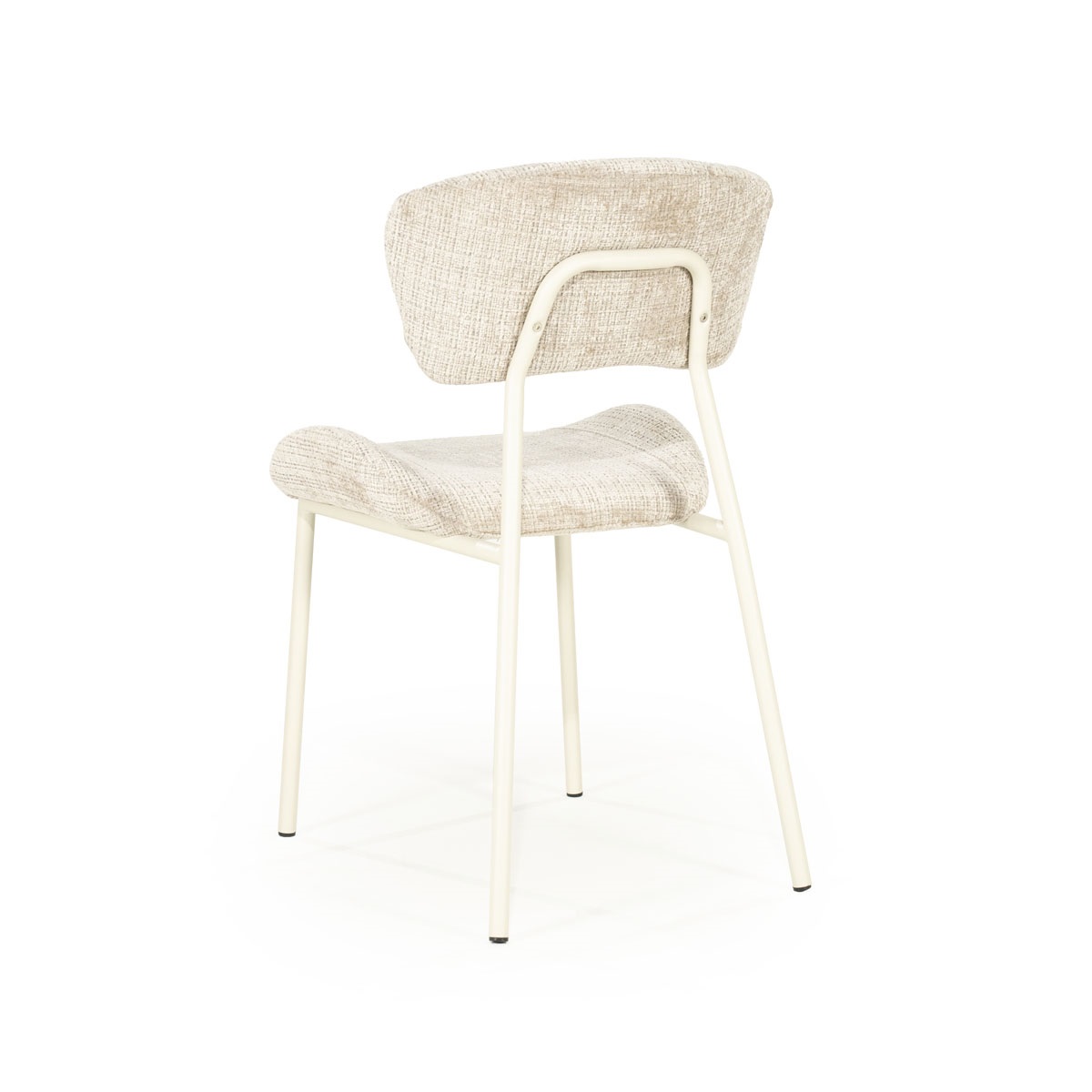 Esszimmerstuhl Dare Stoff taupe Vierfußstuhl