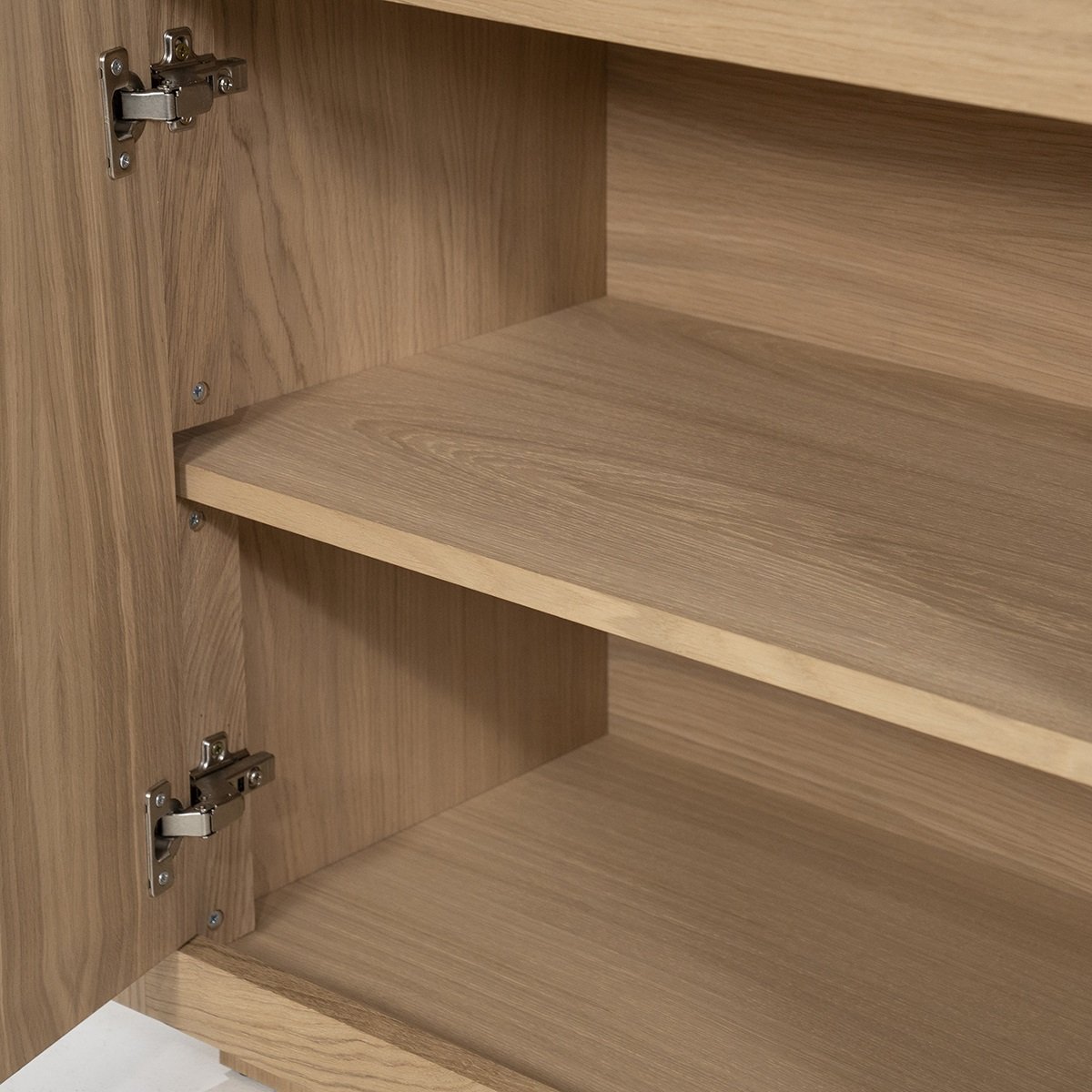 Schrank Bücherschrank Helsinki H 170 cm Eiche Brauntöne