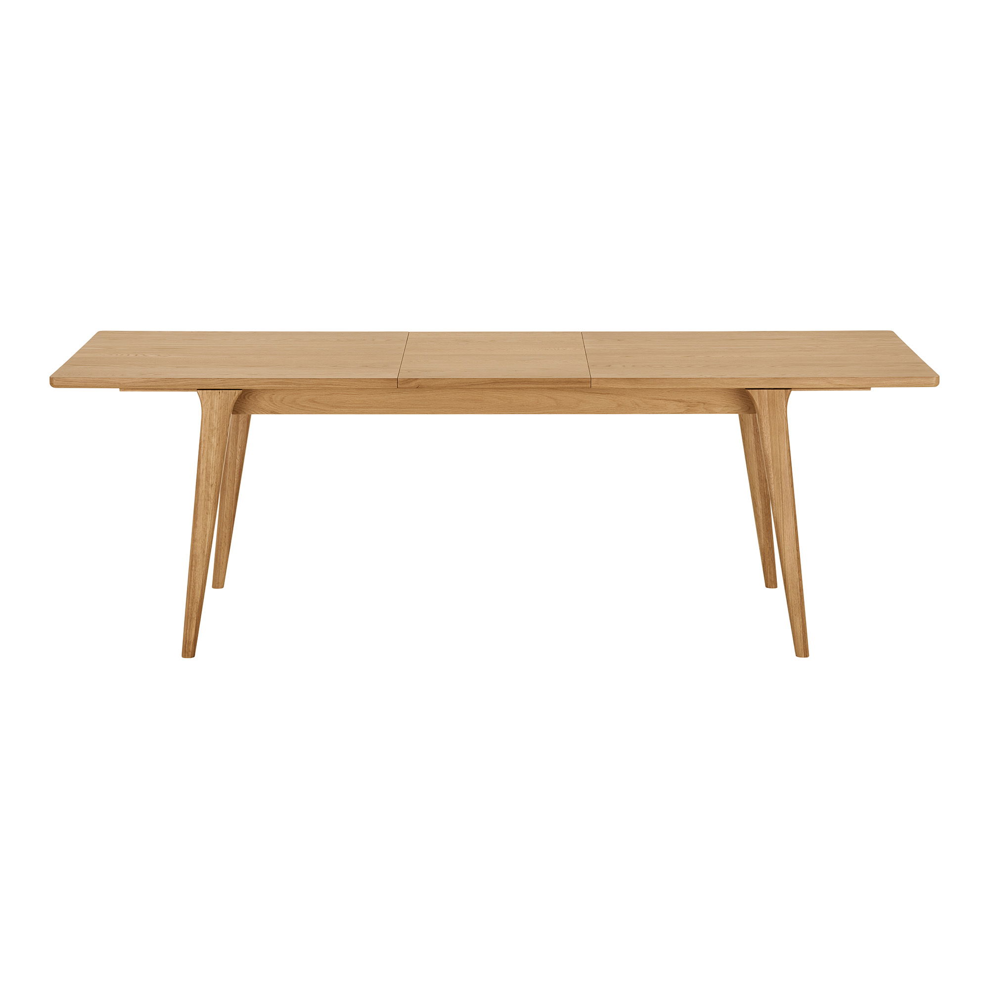 Esstisch Denmark 180 x 90 cm erweiterbar auf L 230 cm Eiche Furnier natur