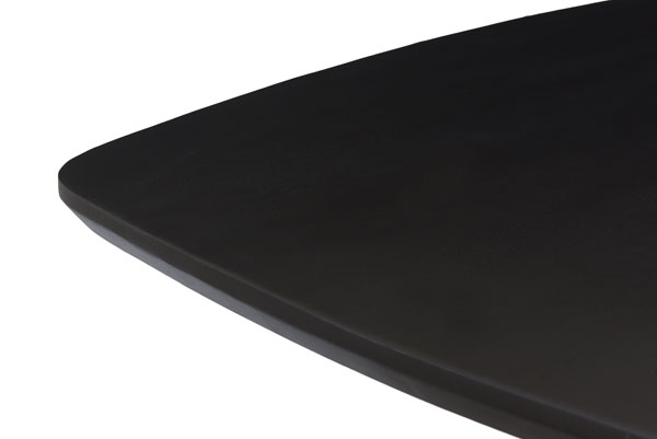 Esstisch Jesper Danish oval 180 x 90 cm schwarz