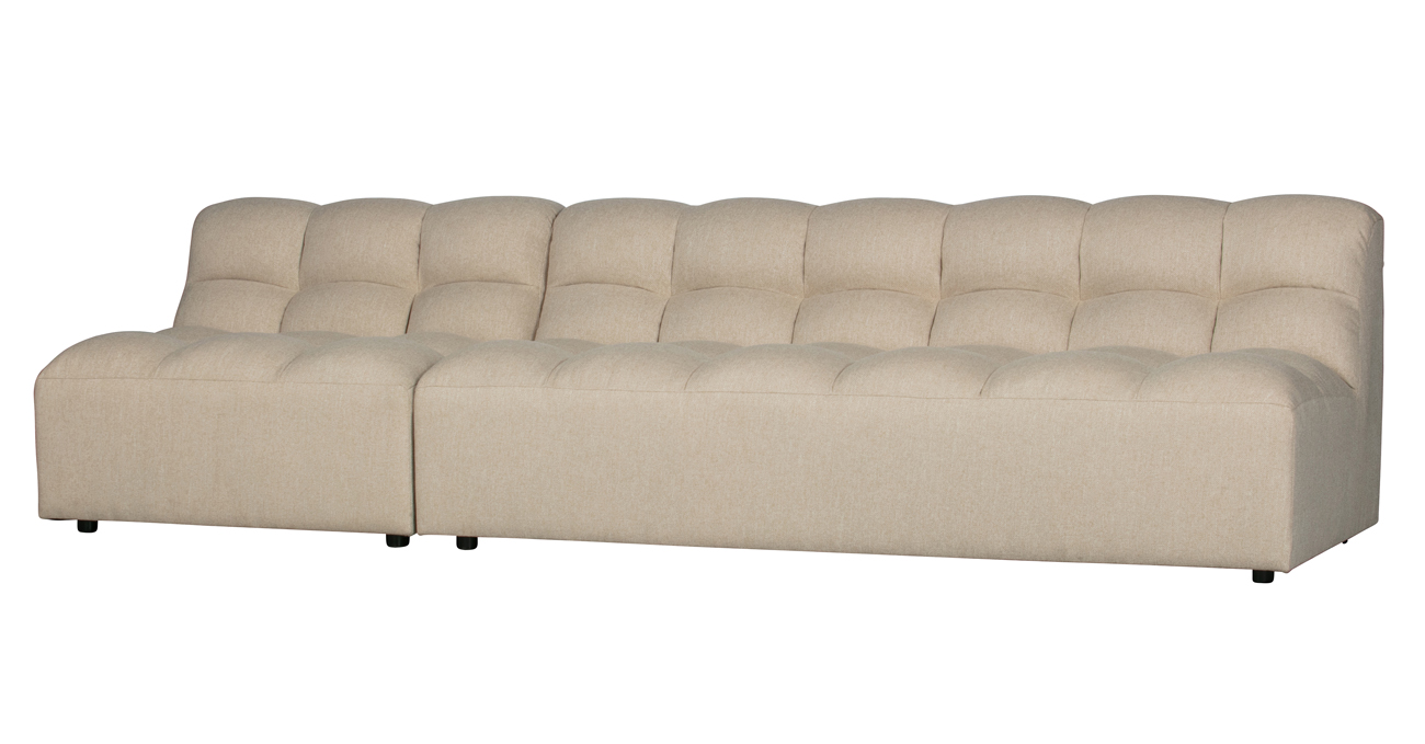 woood SESSEL Design Sofa PEPPER sand beige