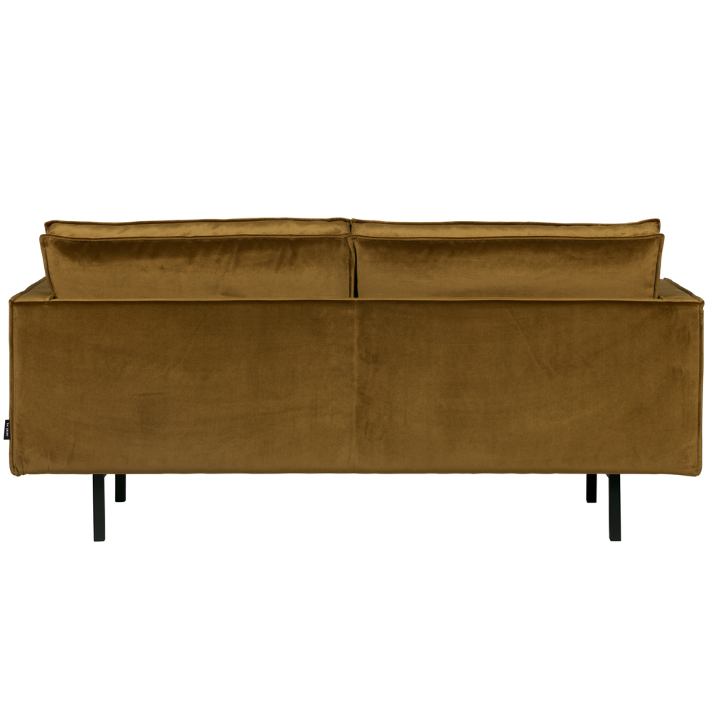2,5 Sitzer Sofa RODEO Samt honiggelb Couch Loungesofa Garnitur Couchgarnitur
