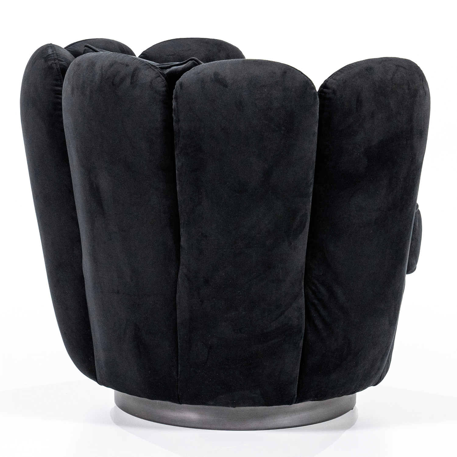 Retro Sessel Maria drehbar Samt Loungesessel