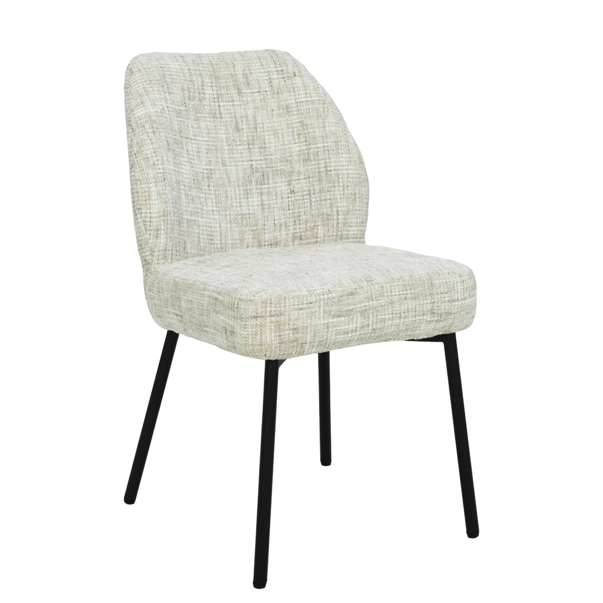 Esszimmerstuhl Tess Stuhl Stoff Cream