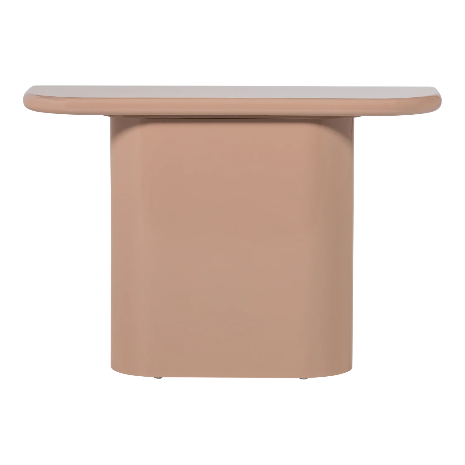 Konsolentisch NOCTA 120 x 30 cm MDF hochglanz hellrosa