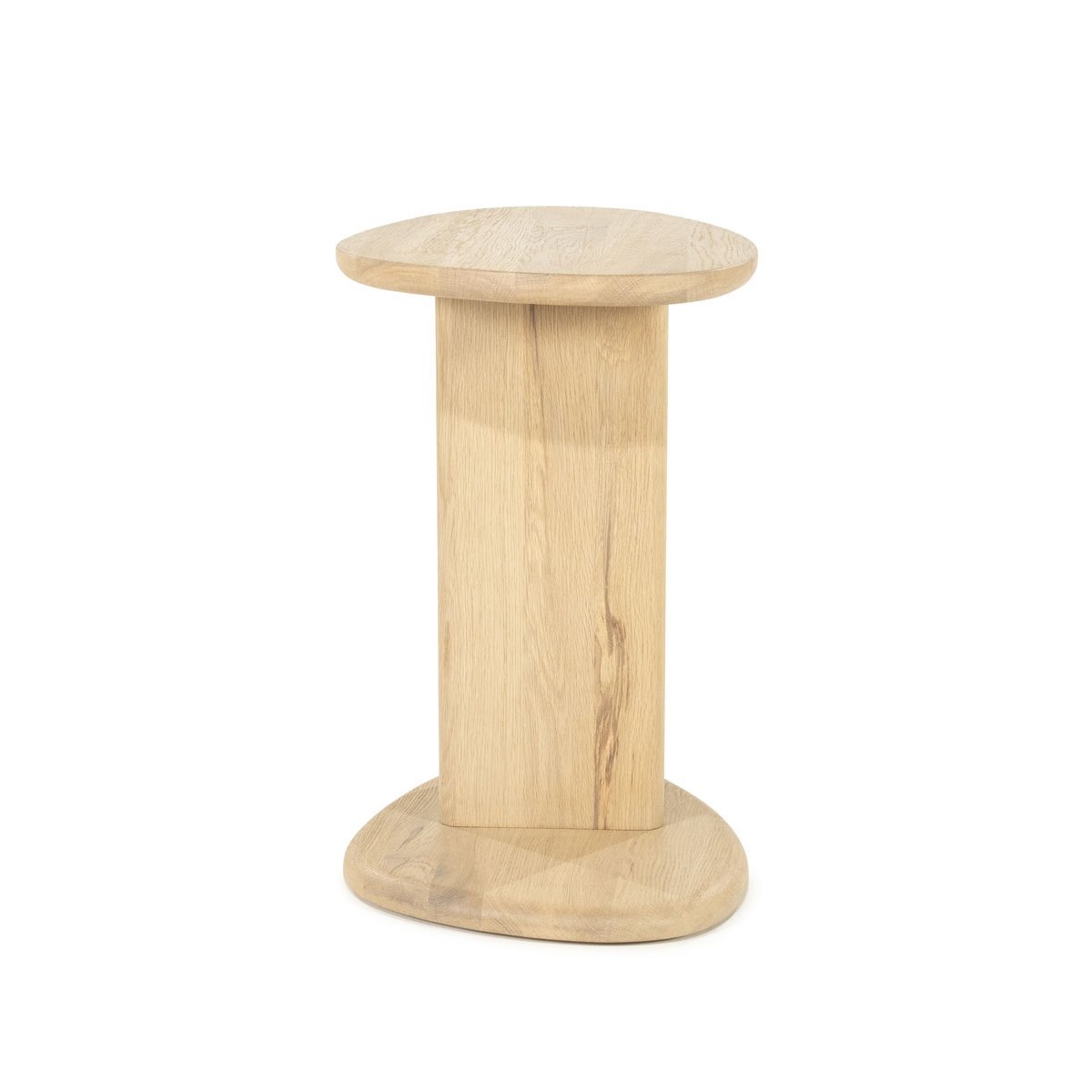 Beistelltisch Lori H 55 cm Eiche Massivholz brauntöne