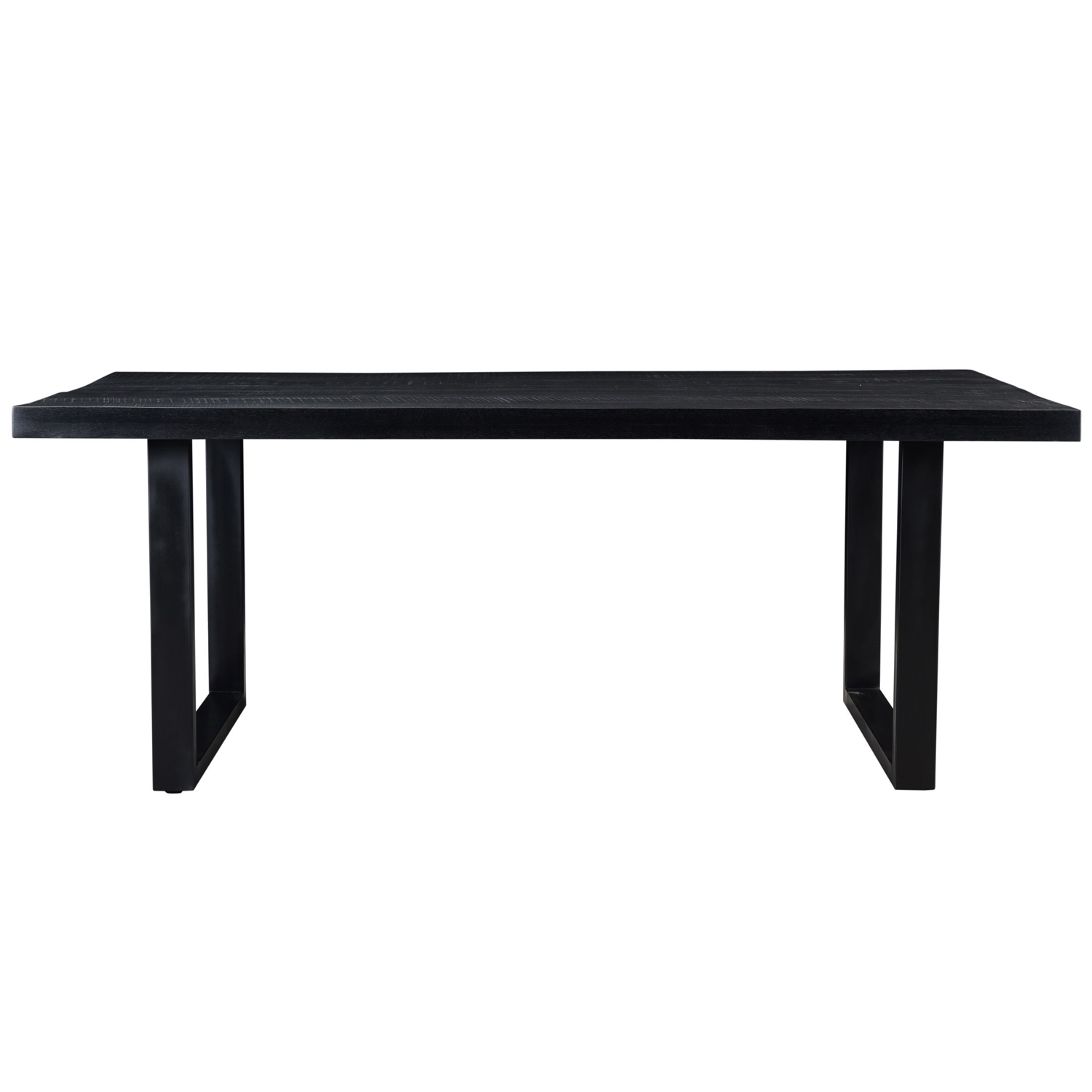 Esstisch Kala  200 x 100 cm Mangoholz schwarz