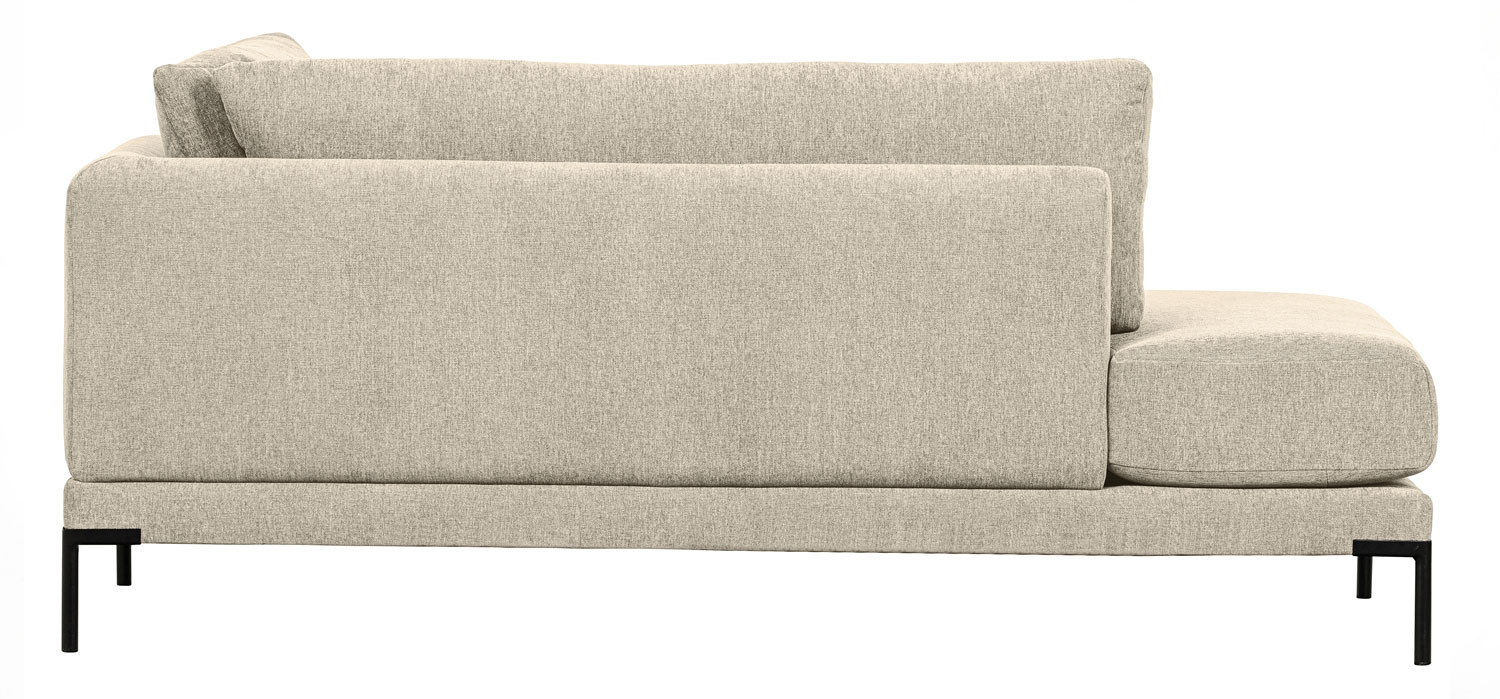vtwonen Lounge Element links Couple Webstoff sandfarben