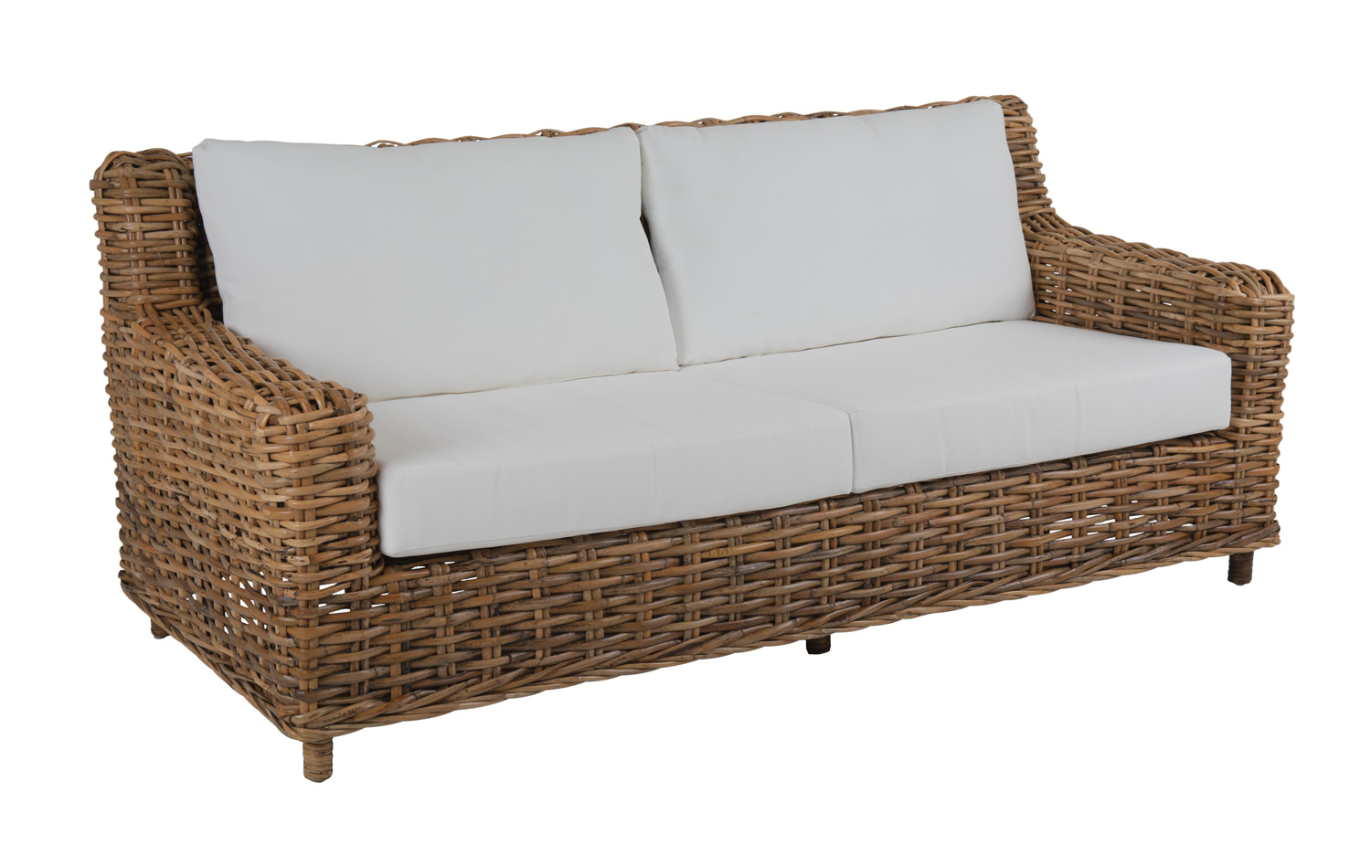 Garten Lounge Gruppe Natur Rattan ROSSVIK Sofa und Sessel