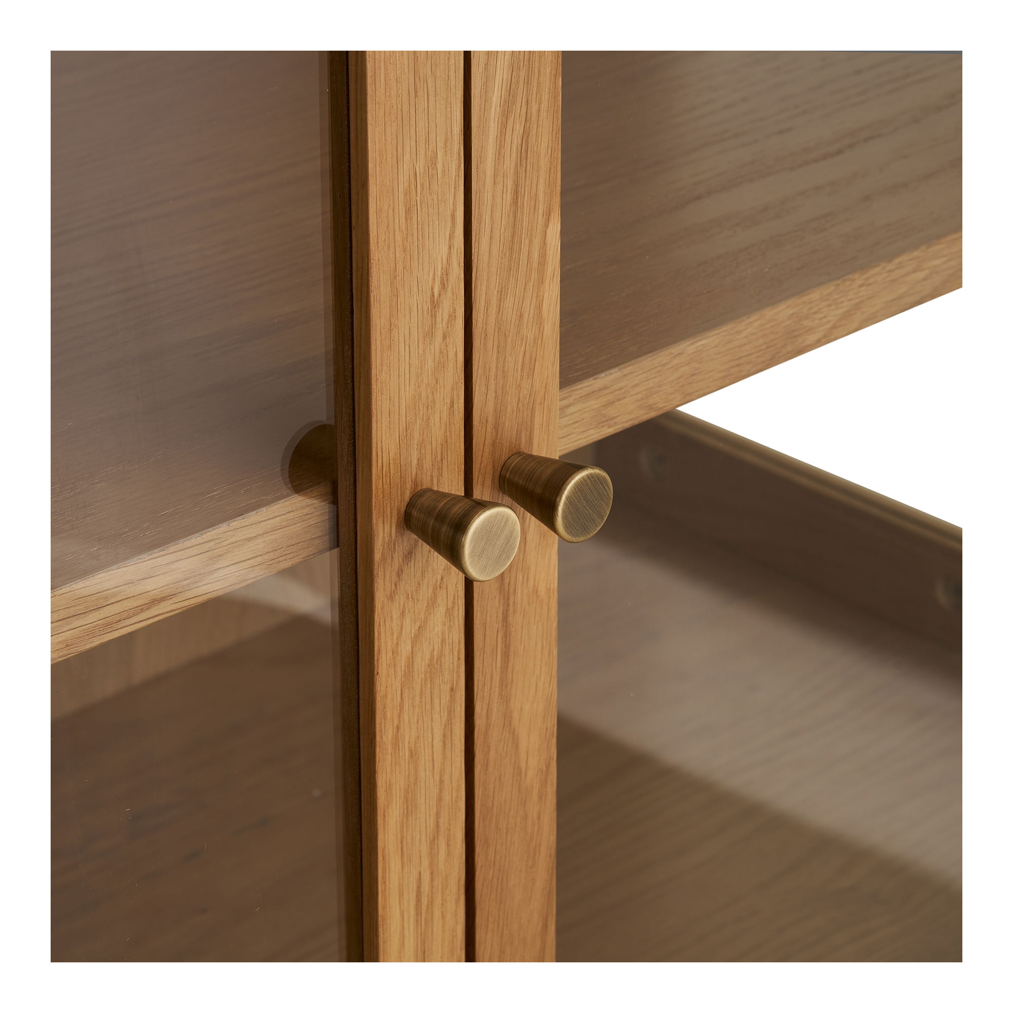 Sideboard Kommode Lamora mit 4 Türen aus Eichenholz Breite 180 cm