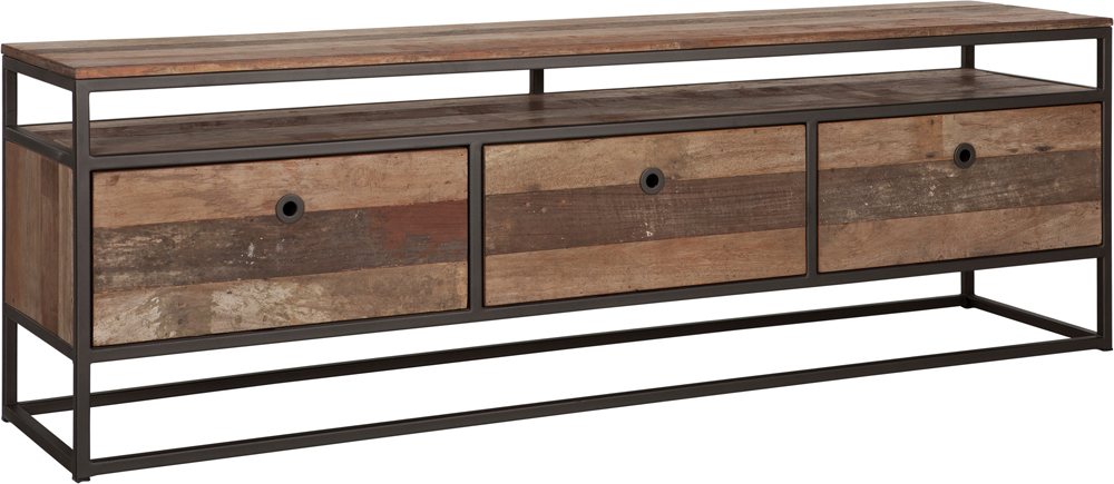 d-Bodhi TV Möbel Lowboard TUAREG 175 cm recyceltes Teakholz