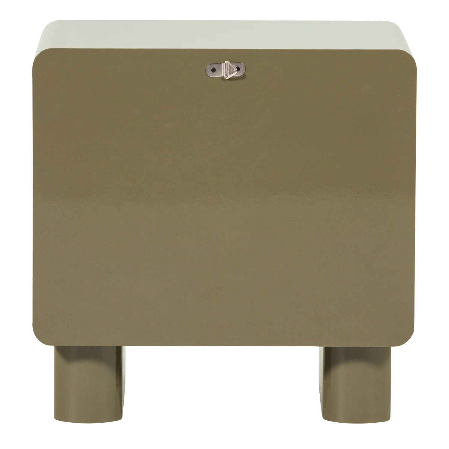 Nachtschränkchen LUSTRA H 43 cm mit 2 Schubladen MDF grün