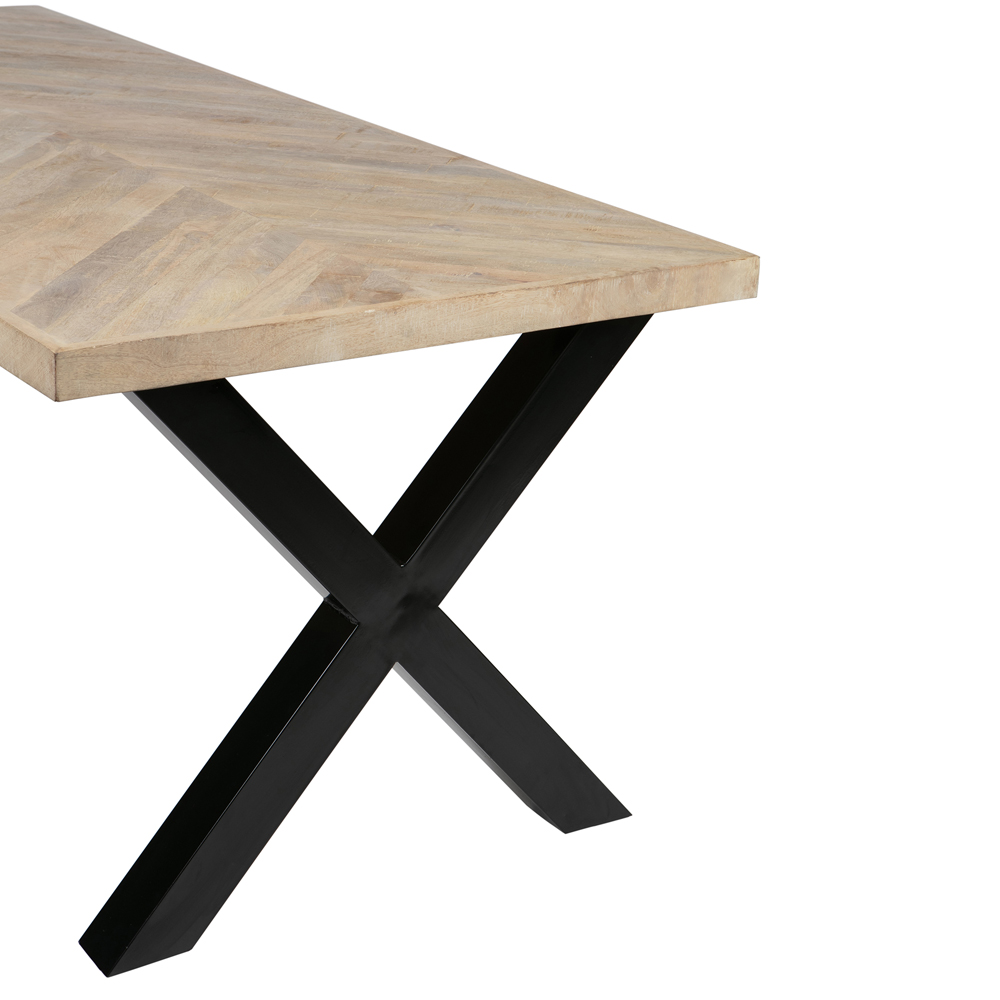 woood Tischplatte Tablo Mango 180 x 90 cm