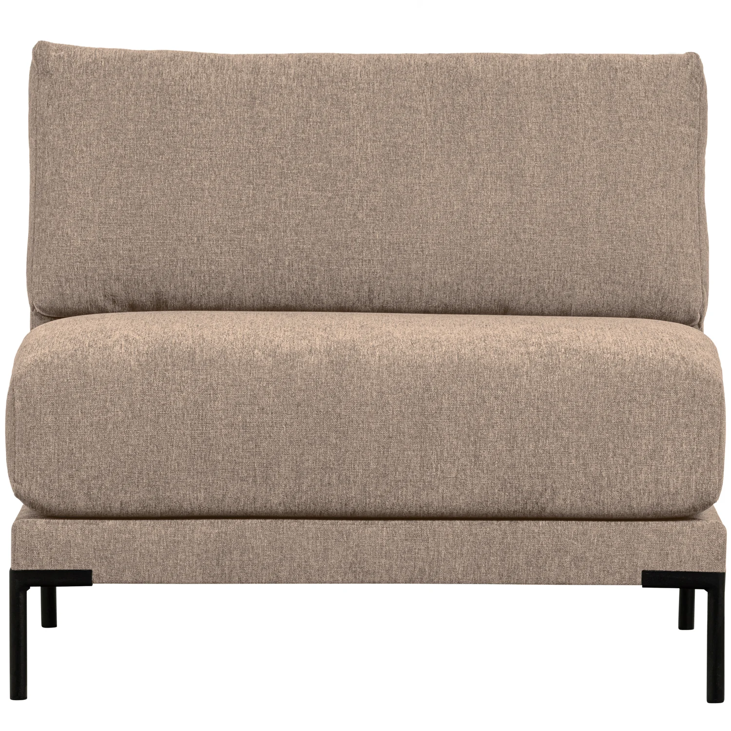 Loveseat Sessel Couple Element Chenille Webstoff mud melange