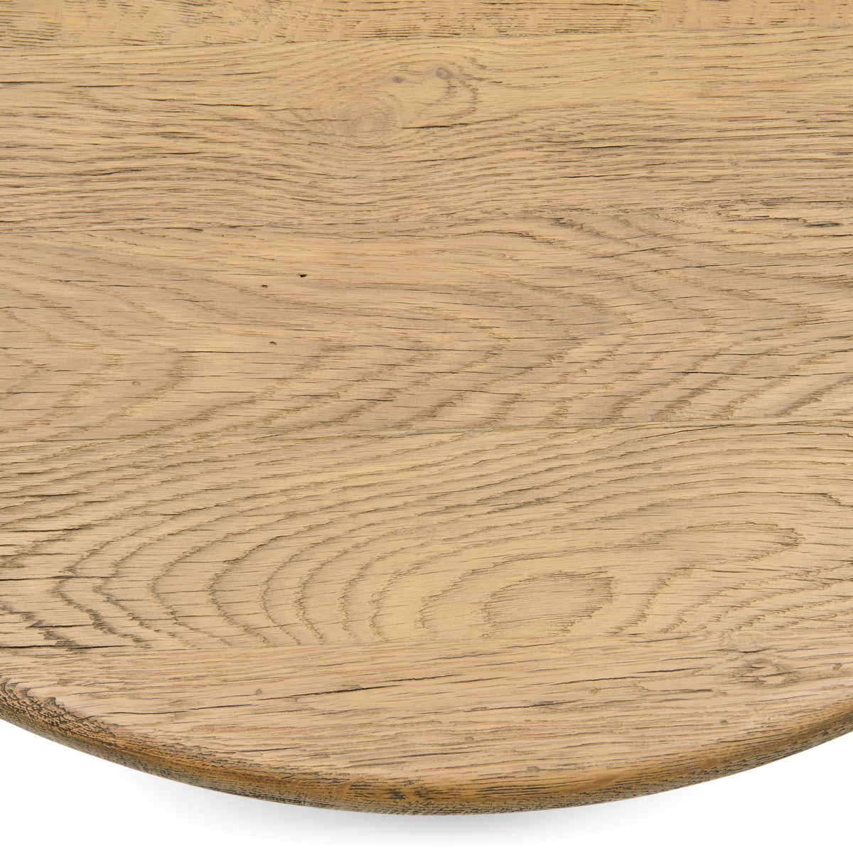 Rivièra Maison Cala Nova Couchtisch Ø 80 cm aus recyceltem Eichenholz 