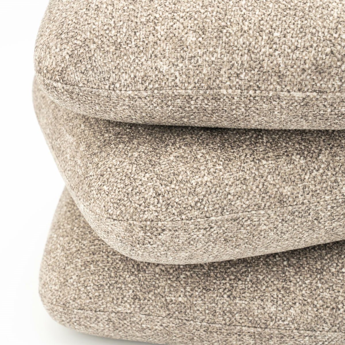 Pouf Pillowscape H 44,5 cm taupe Hocker Sitzhocker