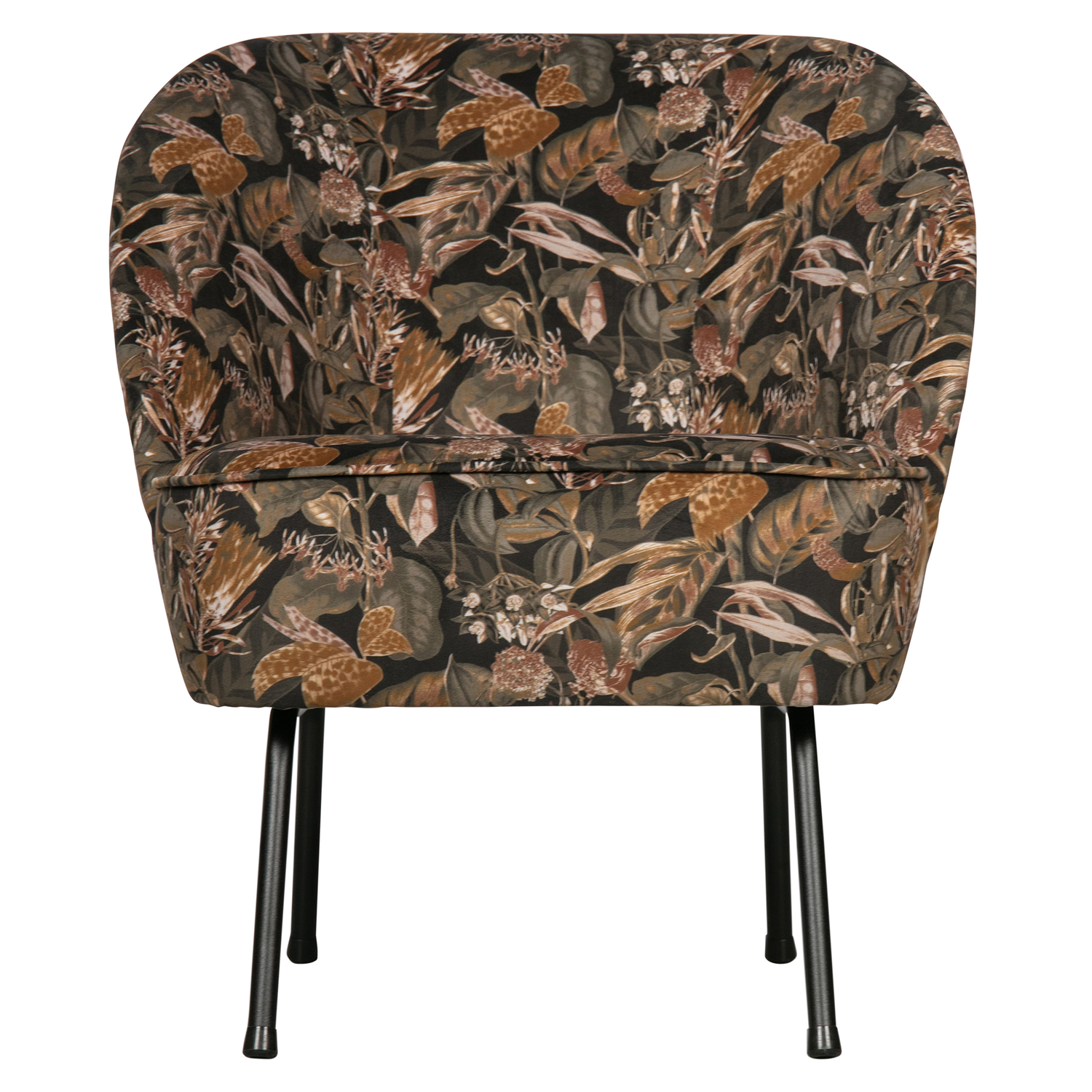 Sessel VOGUE Samt bouquet Blumendruck