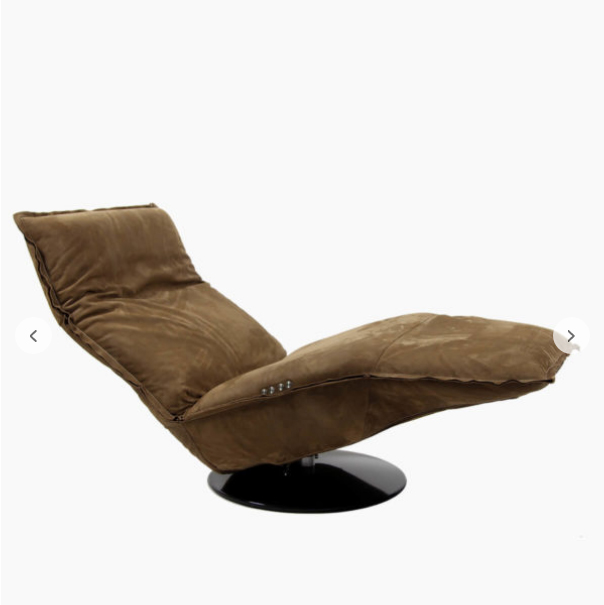 Relaxsessel LOOS elektrisch verstellbar incl. Akku Leder Vintage cognac