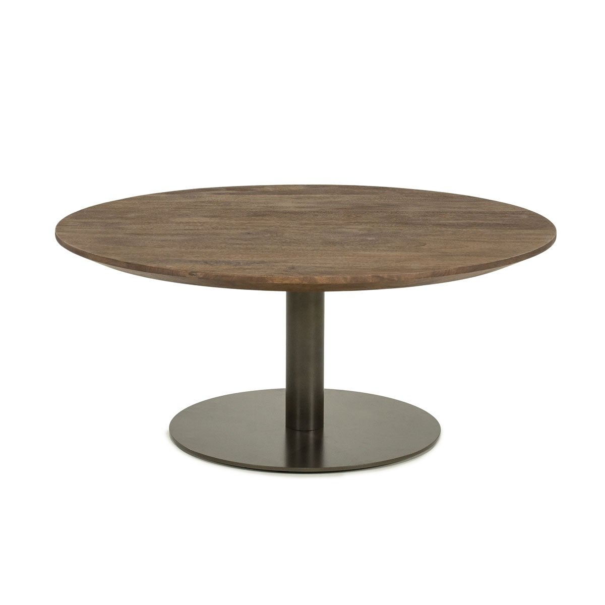 Couchtisch Esila rund Ø 80 cm Mangoholz  
