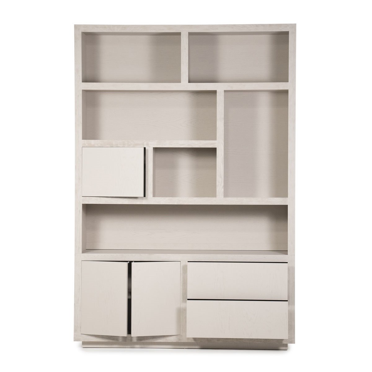 Bücherschrank Helsinki B 150 cm Eiche taupe