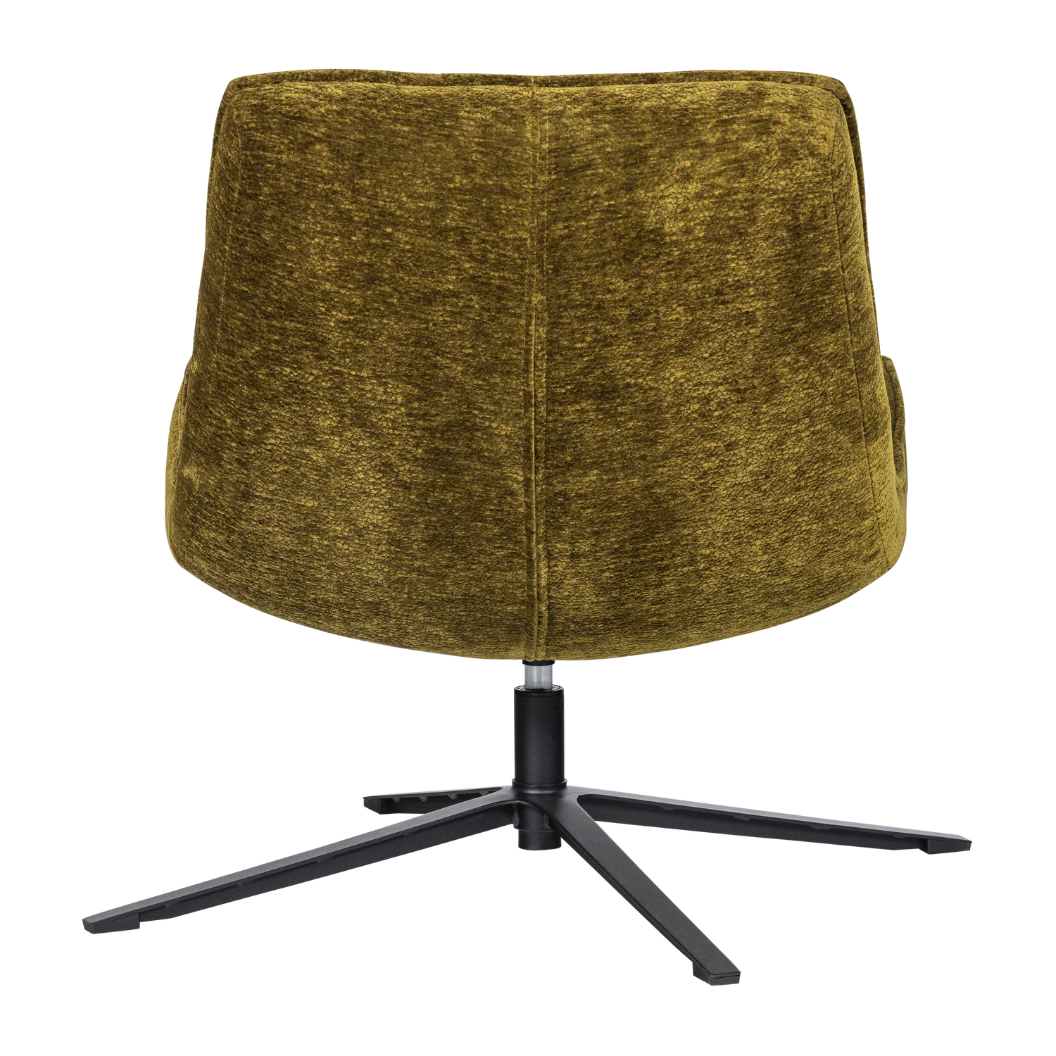 Drehsessel MAUDI drehbar Chenille grün Sessel