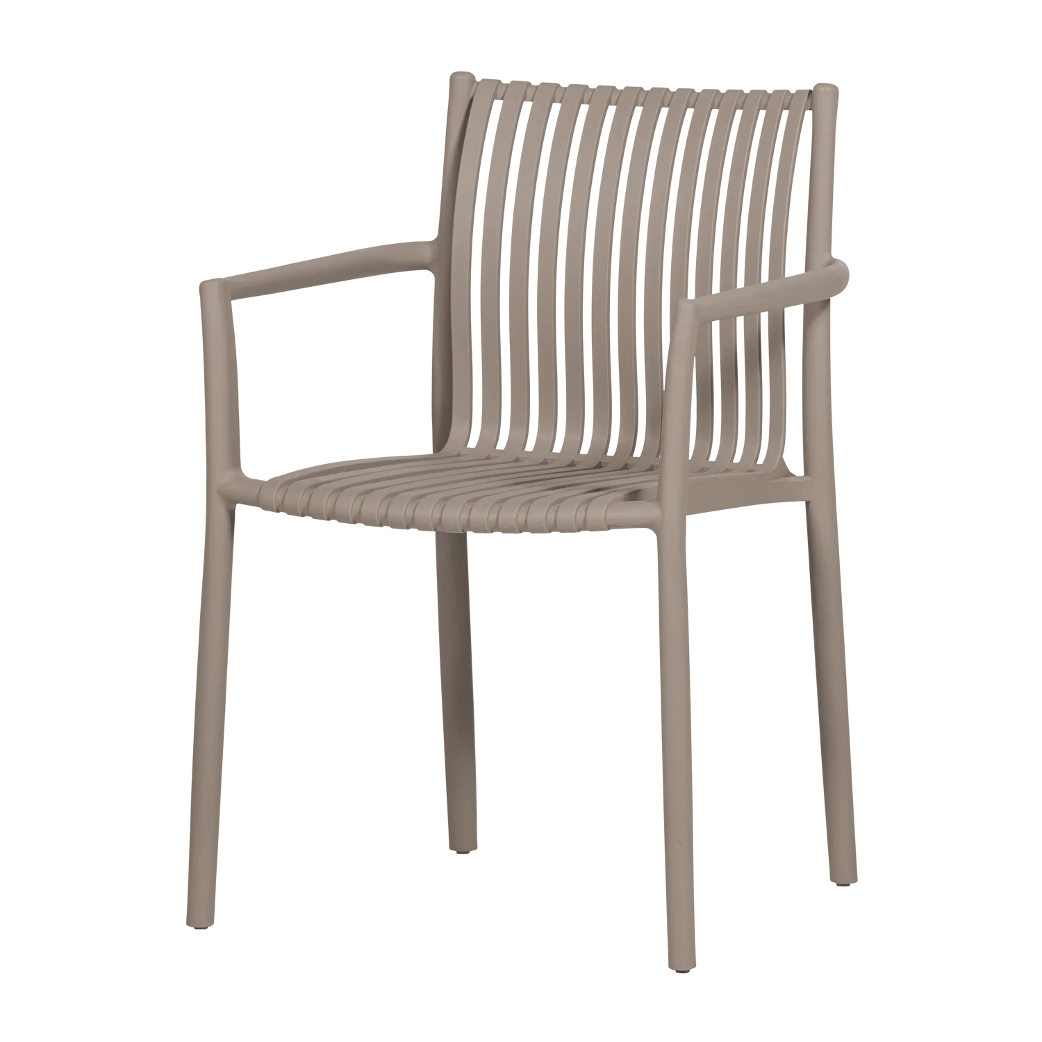 2er Set Gartenstuhl Kunststoff EASY GOING sandfarben