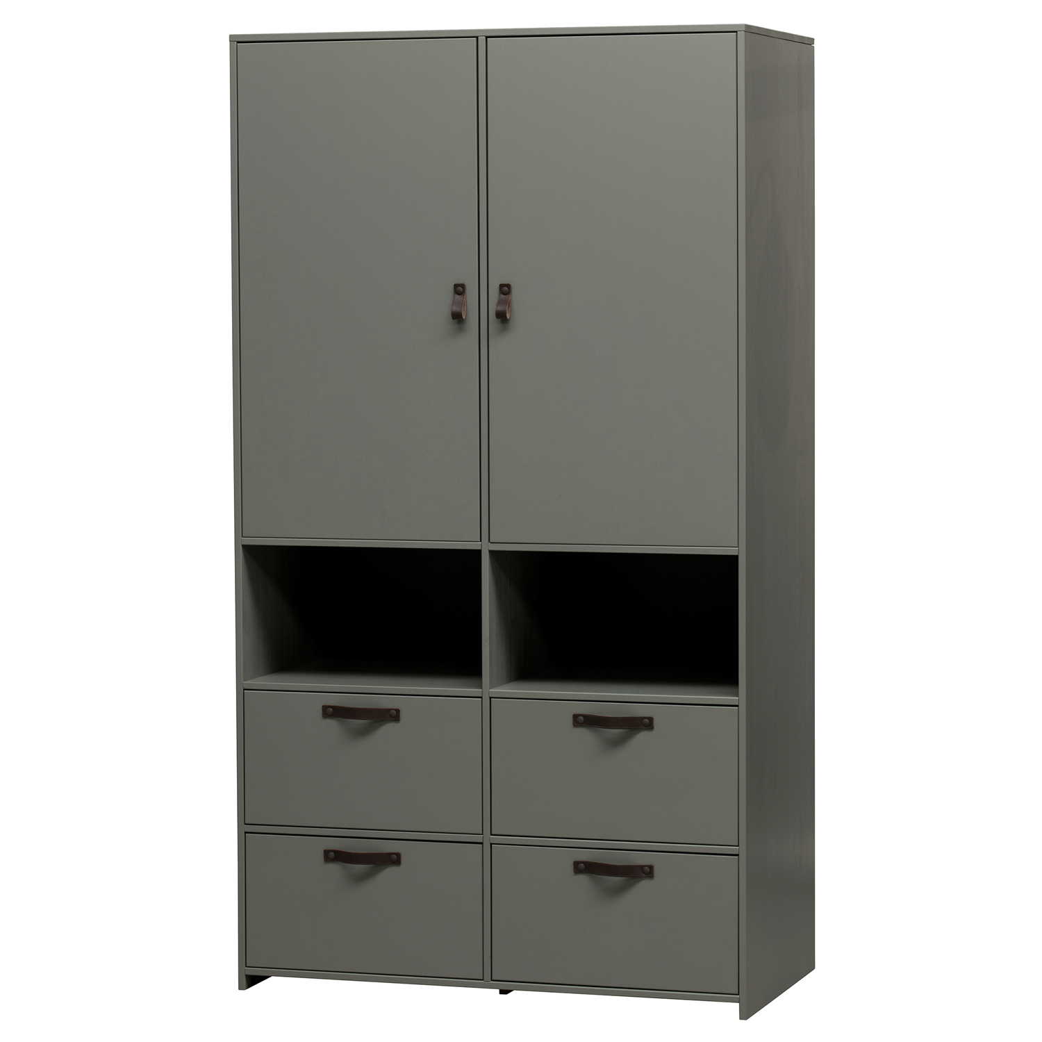 vtwonen Kleiderschrank Stage Kiefer grün Schrank