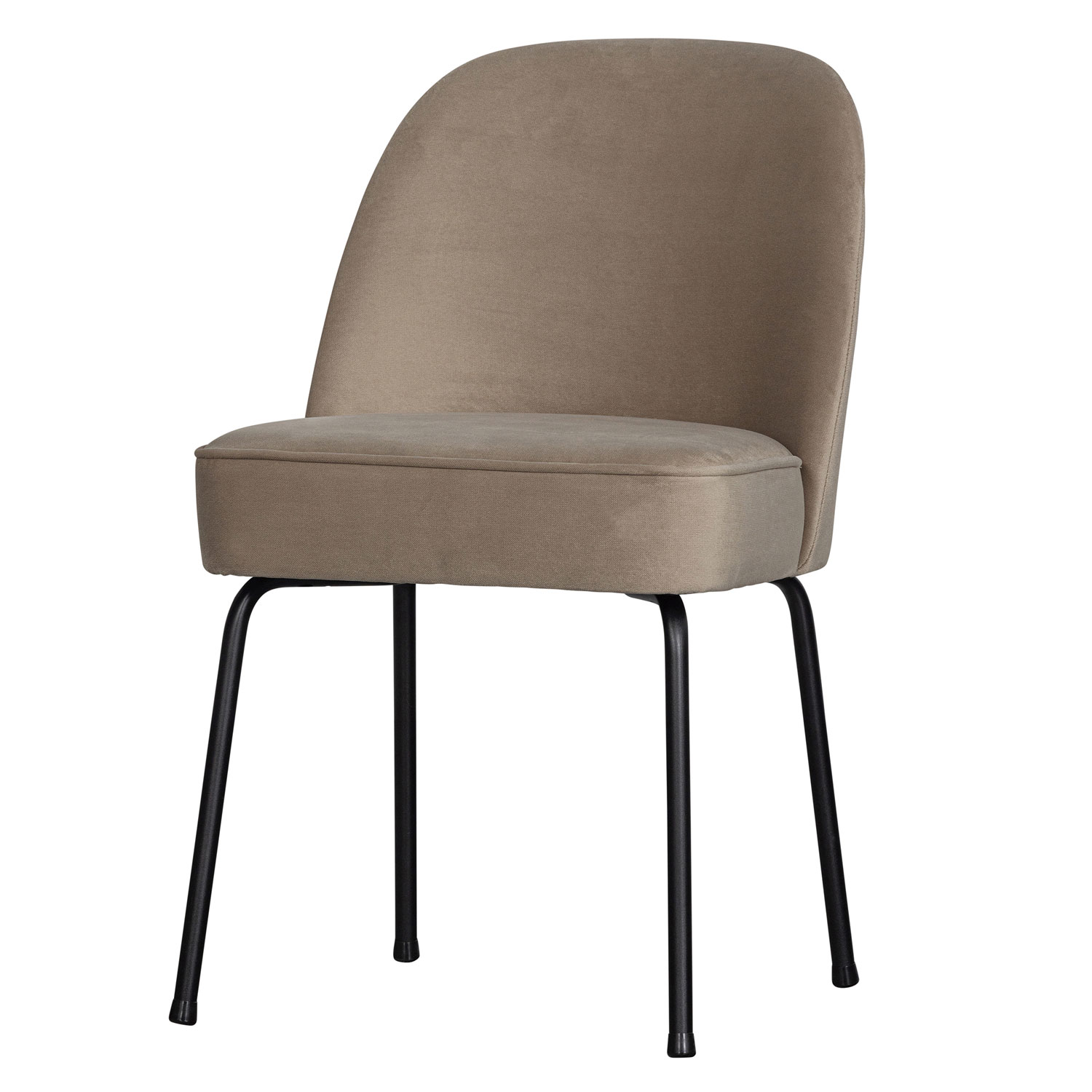 2er Set Esszimmerstuhl Vogue Samt khaki